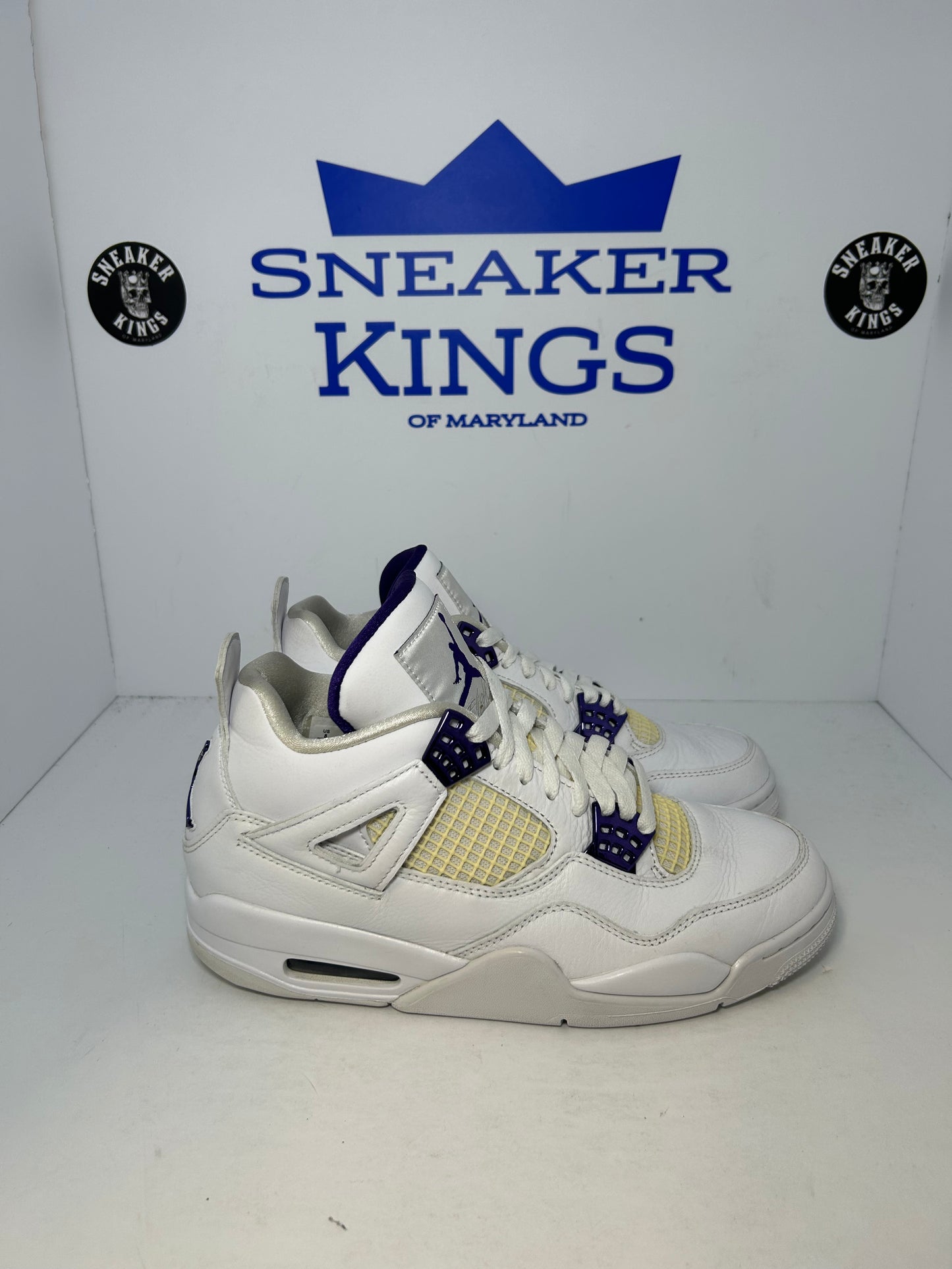 Air Jordan 4 Retro Metallic Purple (Pre-Owned)