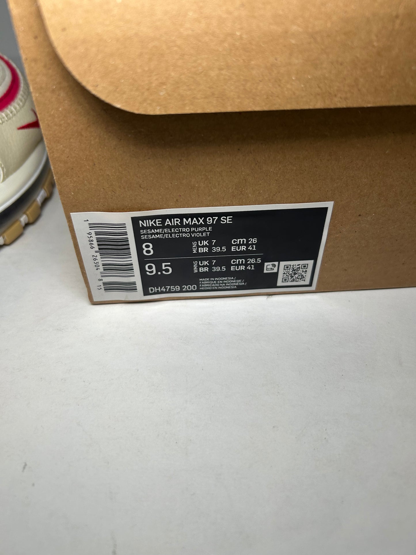 Nike Air Max 97 SE Air Sprung (Pre-Owned)