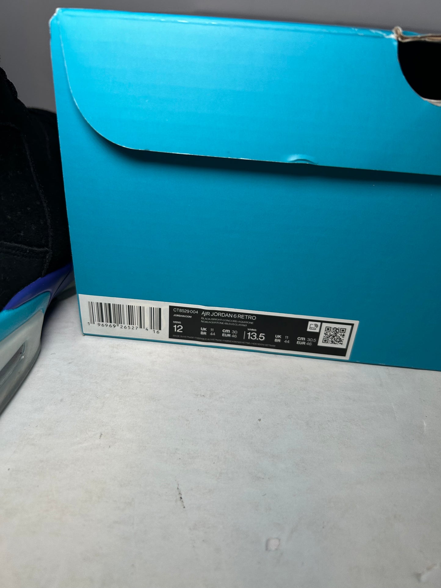 Air Jordan 6 Retro Aqua (Pre-Owned)