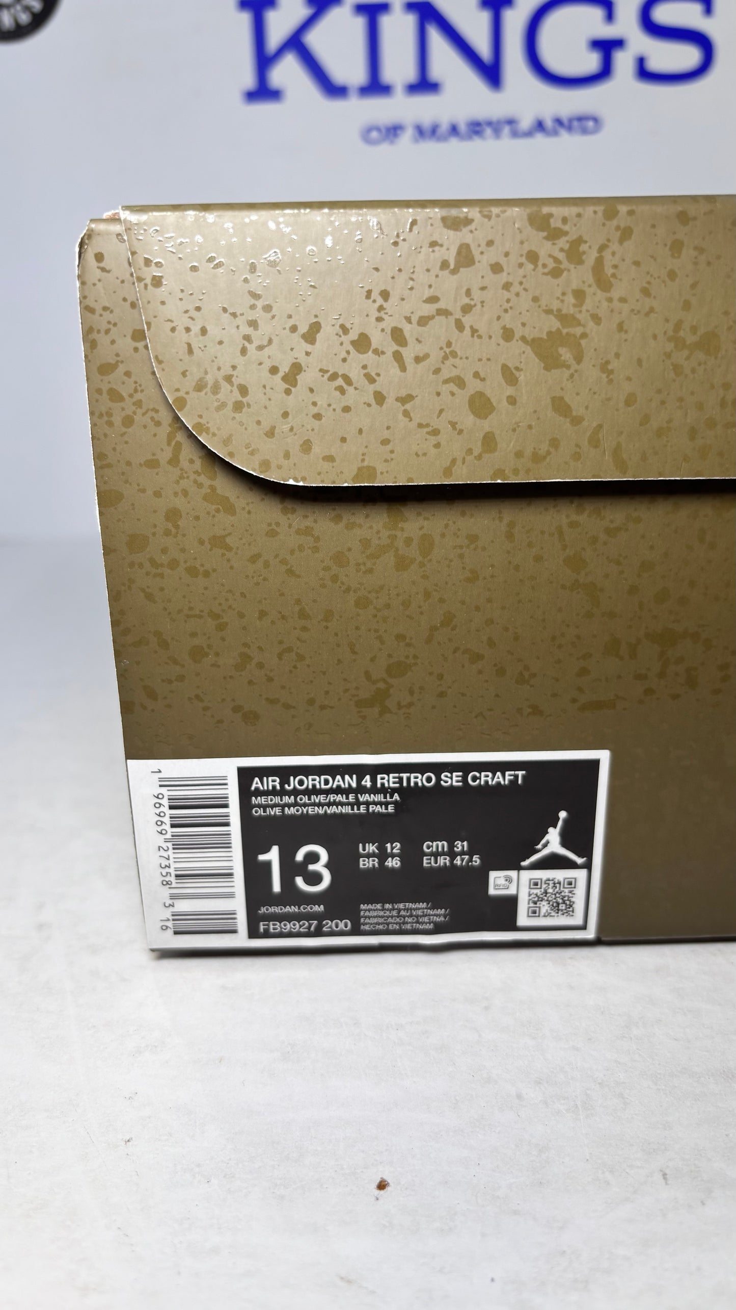 Air Jordan 4 SE Retro Craft Olive (Pre-Owned)