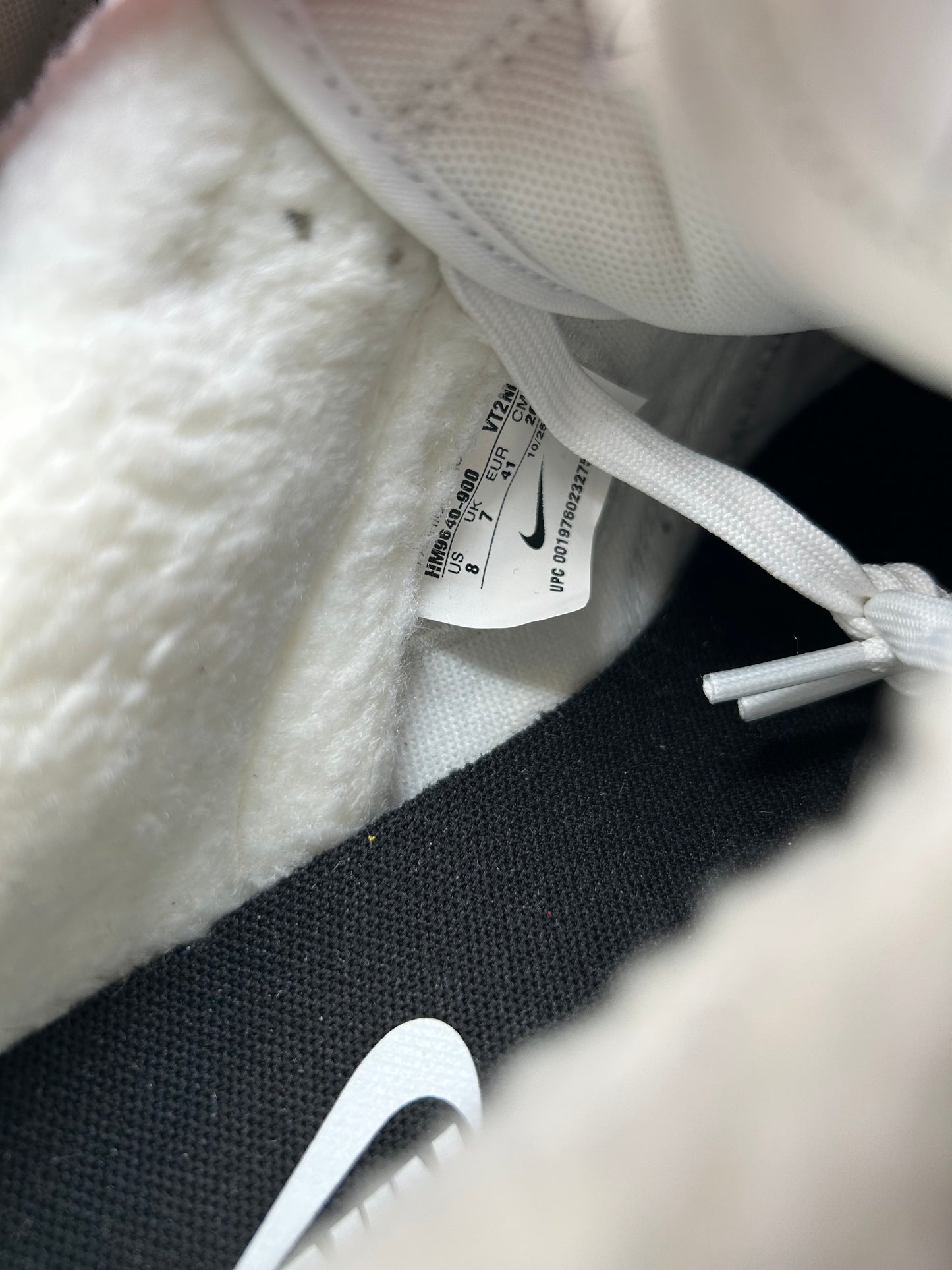 Nike By You Dunk Low SE Triple White Fuzzy Sherpa Lucky Soul