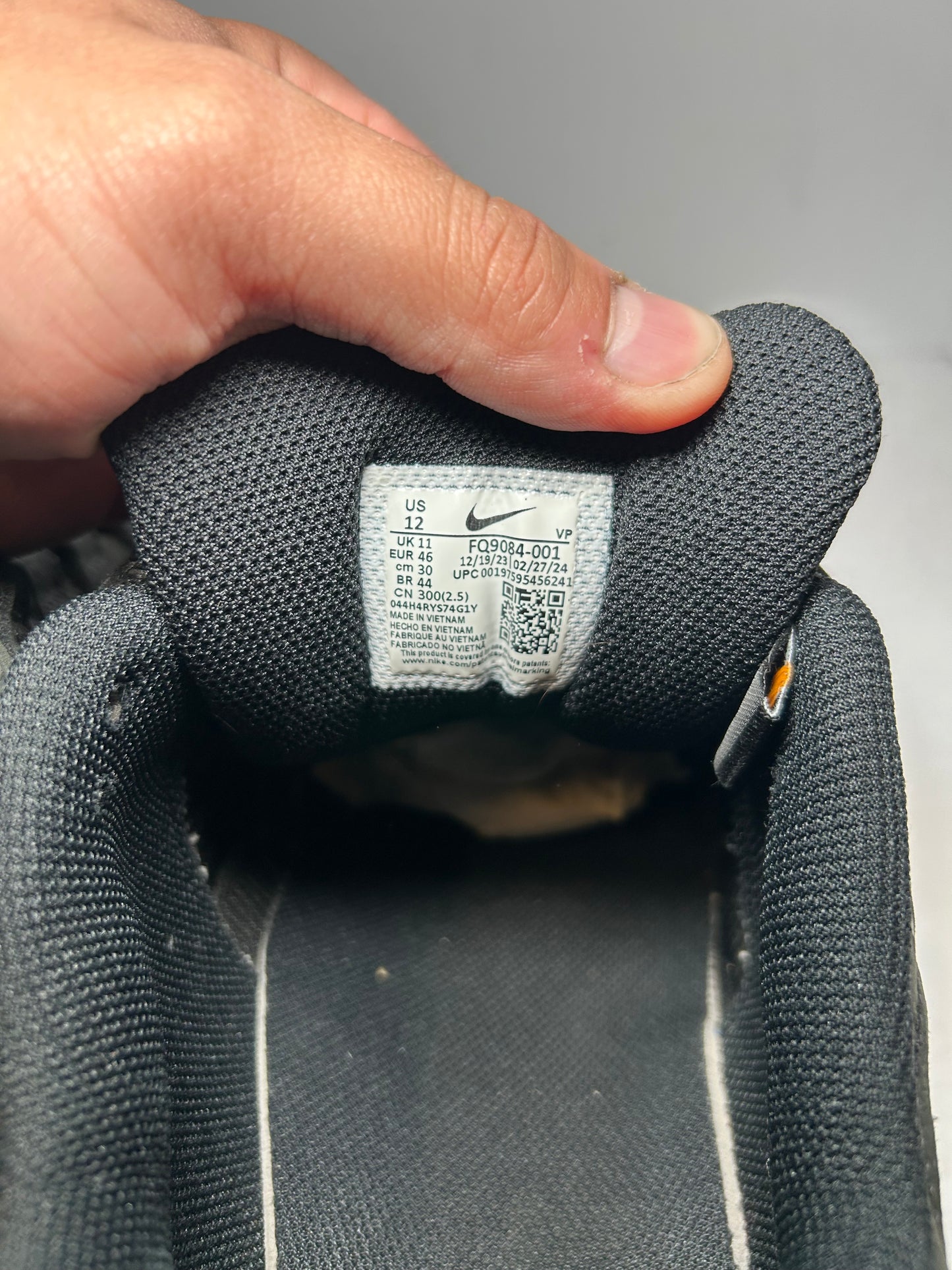 Nike Air Terra Humara Triple Black (Pre-Owned)