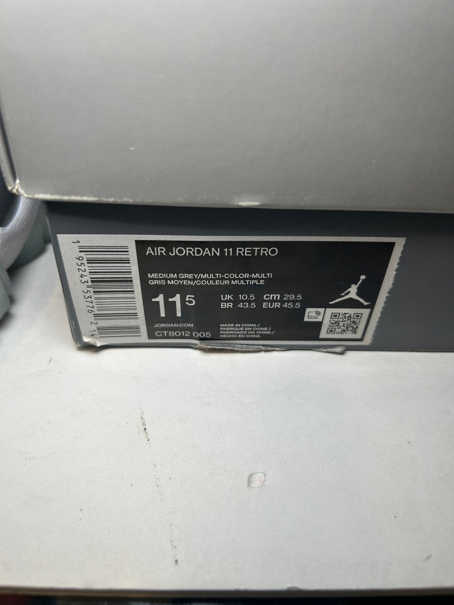 Air Jordan 11 Retro Cool Grey (Pre-Owned)