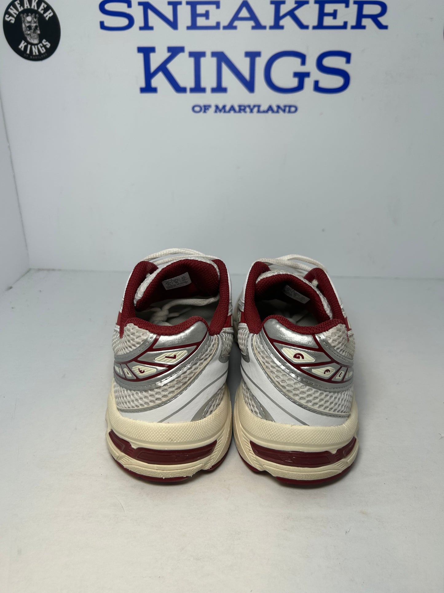 ASICS Gel 1130 White Red Dahlia (Pre-Owned)