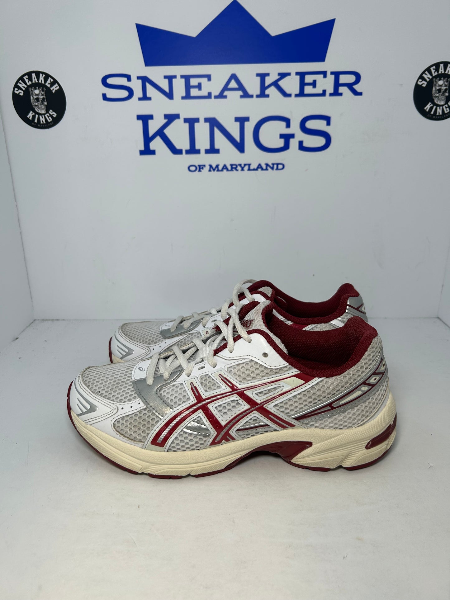 ASICS Gel 1130 White Red Dahlia (Pre-Owned)