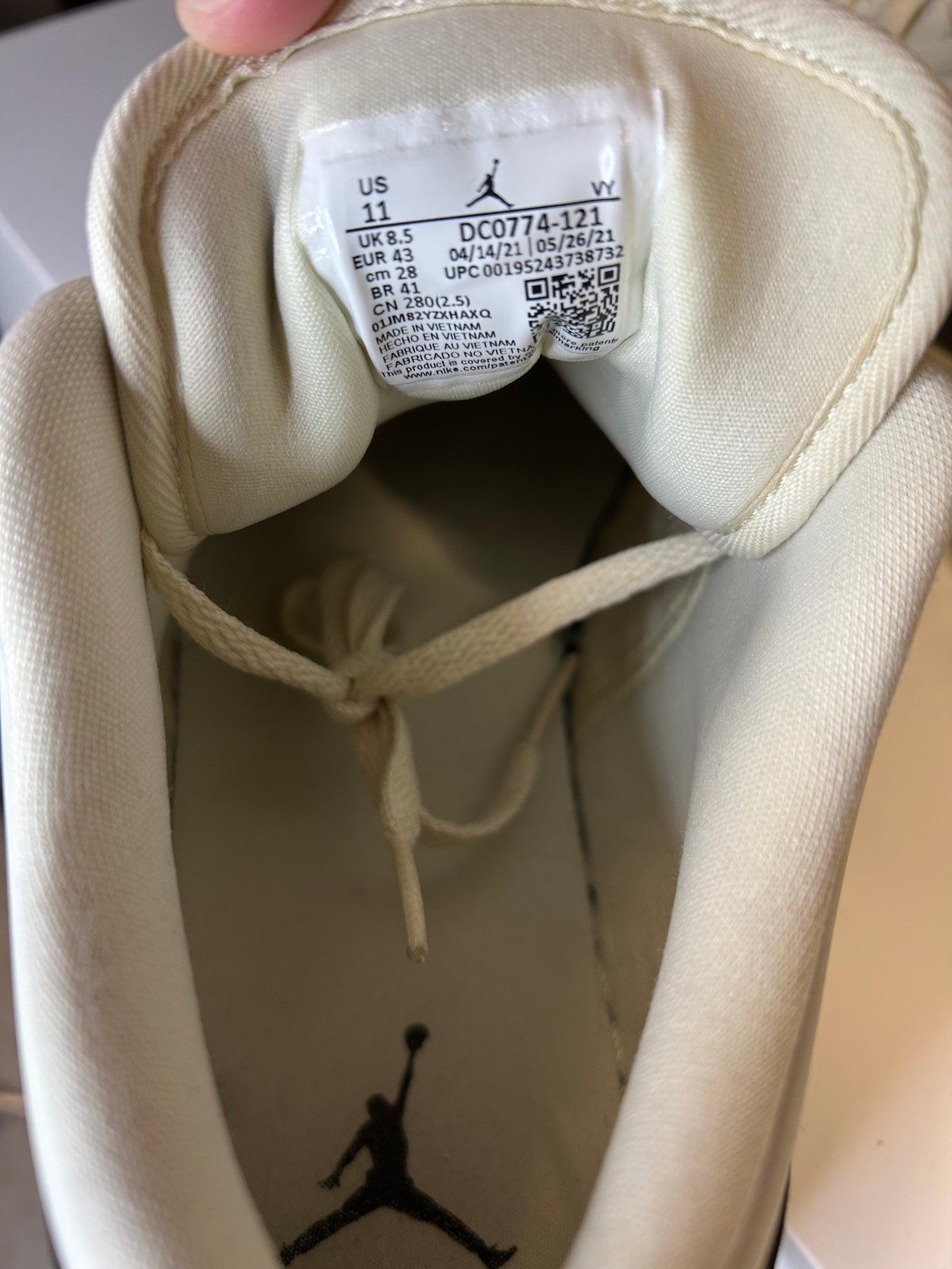 Air Jordan 1 Low Coconut Milk (W) (Pre-Owned)