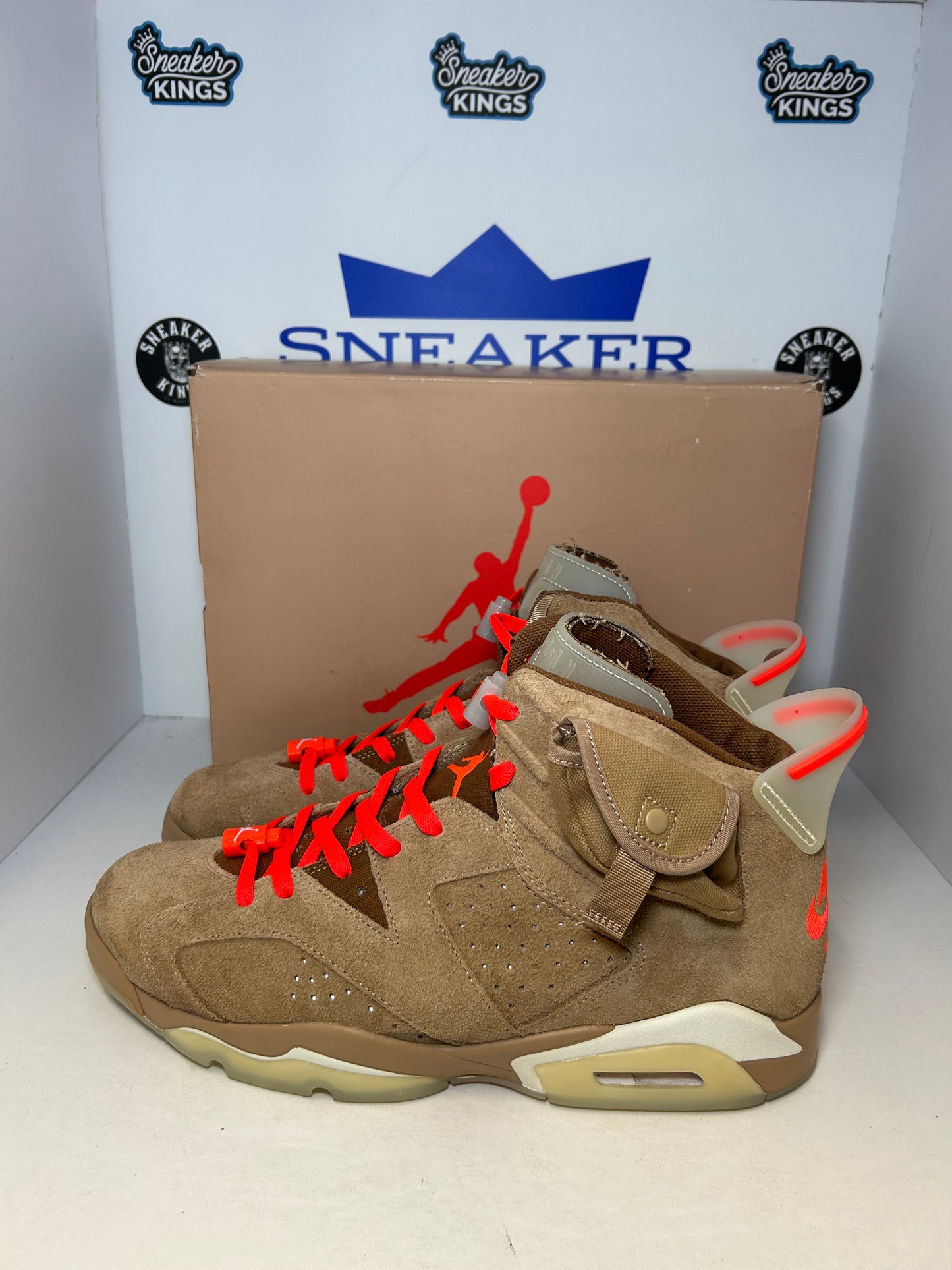 Air Jordan 6 Retro x Travis Scott British Khaki (Pre-Owned)