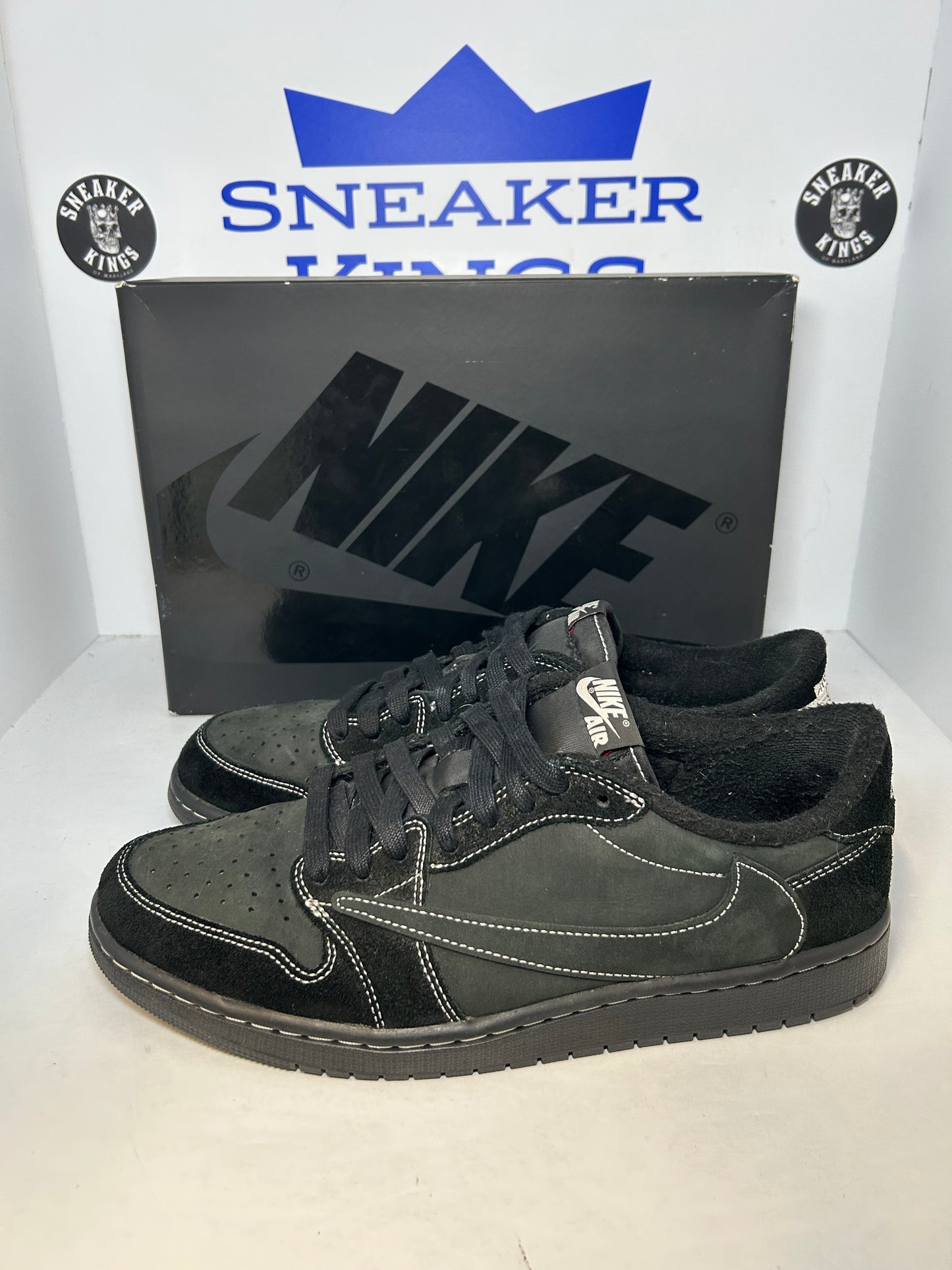 Air Jordan 1 Retro Low OG SP x Travis Scott Black Phantom (Pre-Owned)