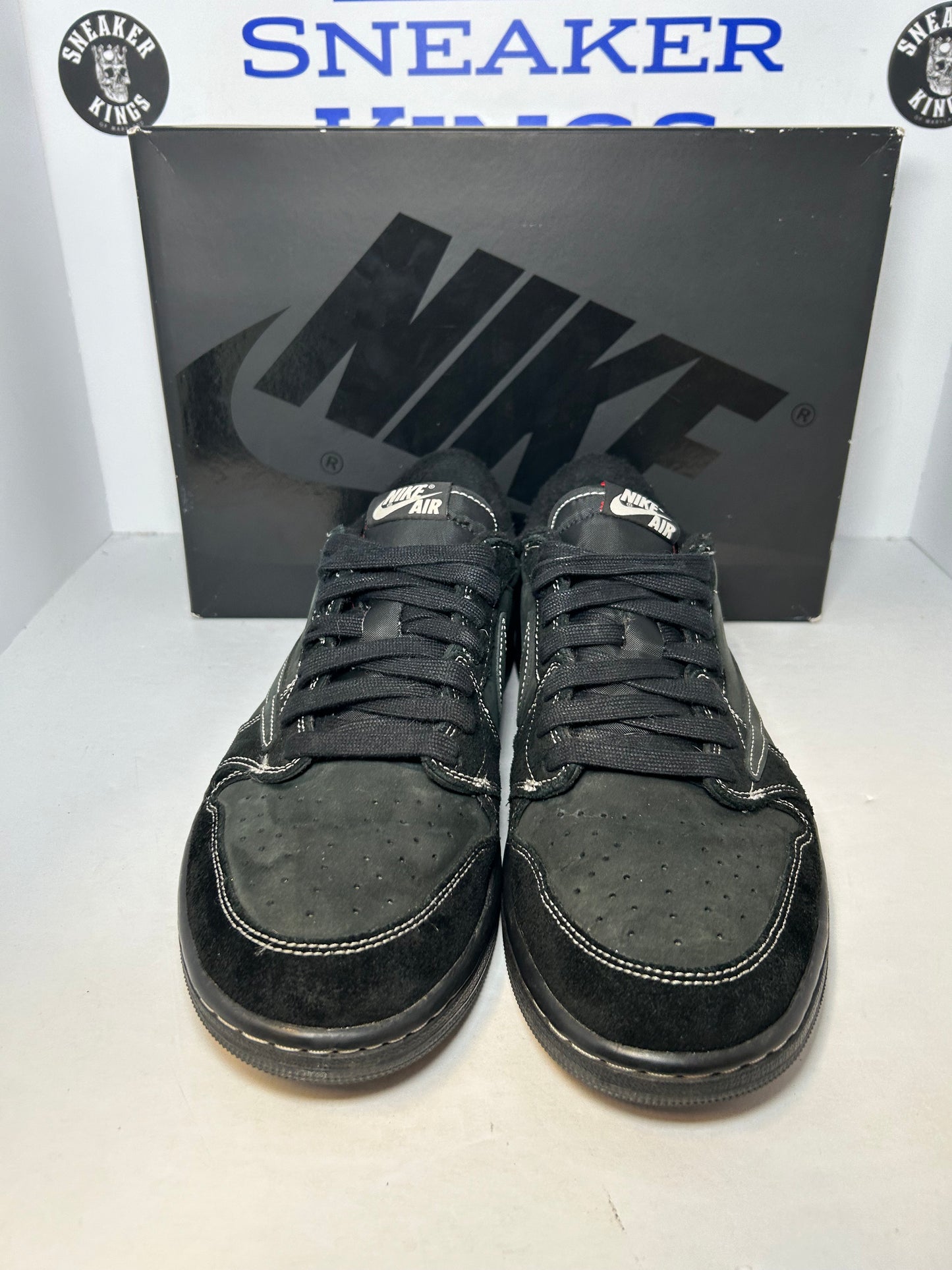 Air Jordan 1 Retro Low OG SP x Travis Scott Black Phantom (Pre-Owned)