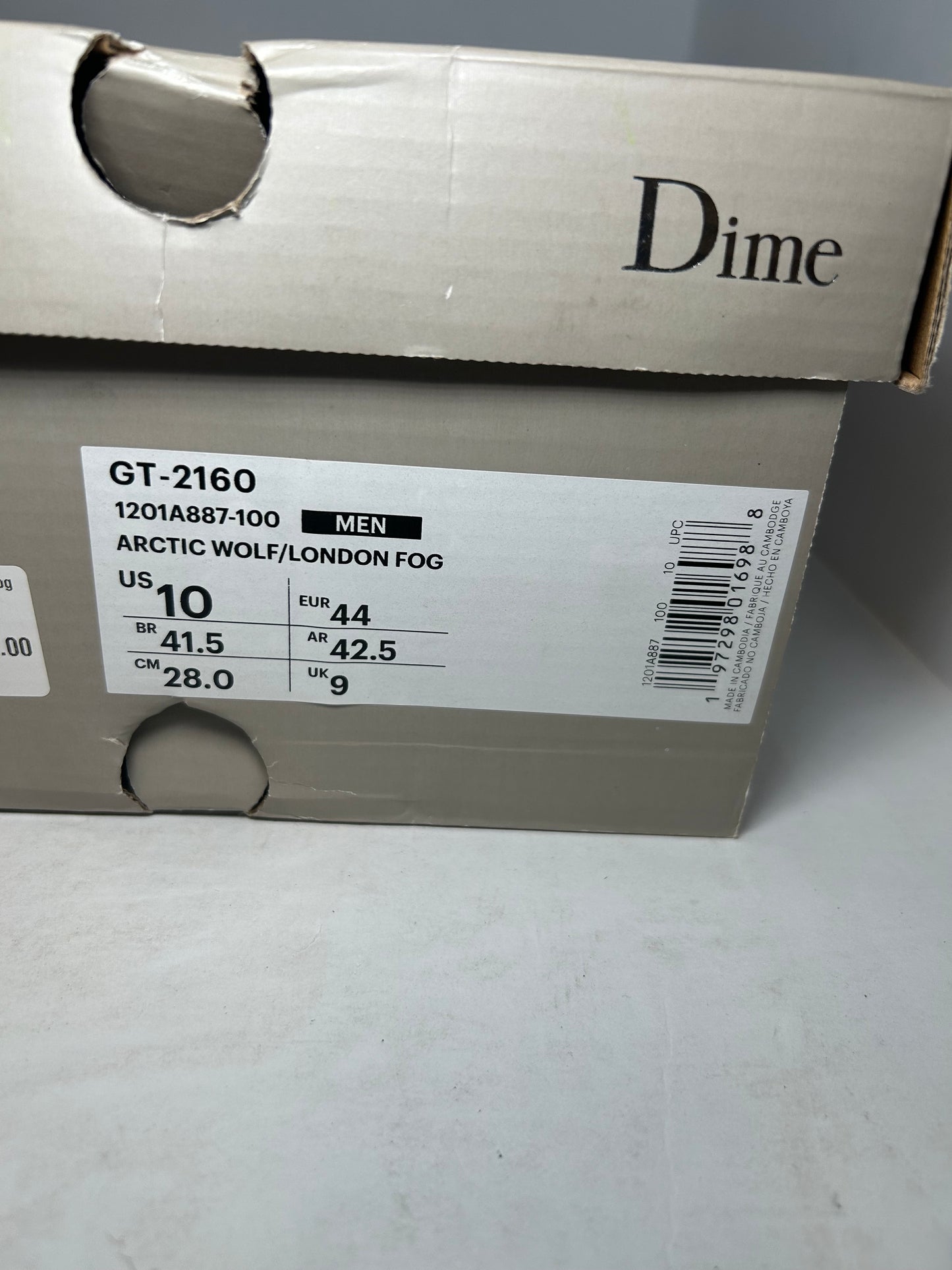 ASICS GT 2160 Dime Arctic Wolf (Pre-Owned)