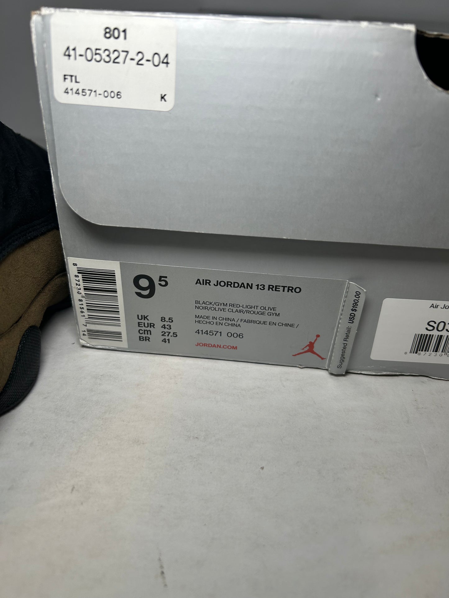 Air Jordan 13 Retro Olive (Pre-Owned)