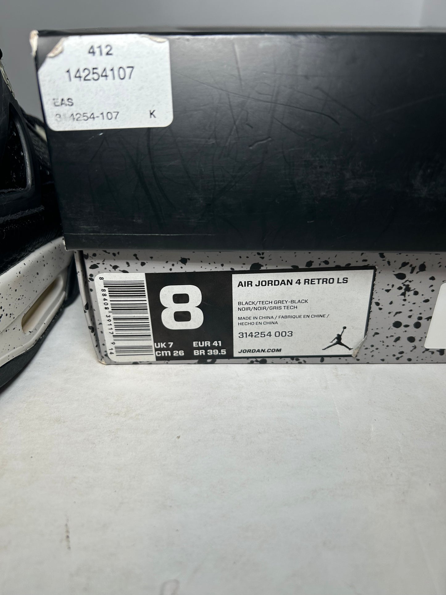 Air Jordan 4 Retro LS Oreo 2015 (Pre-Owned)