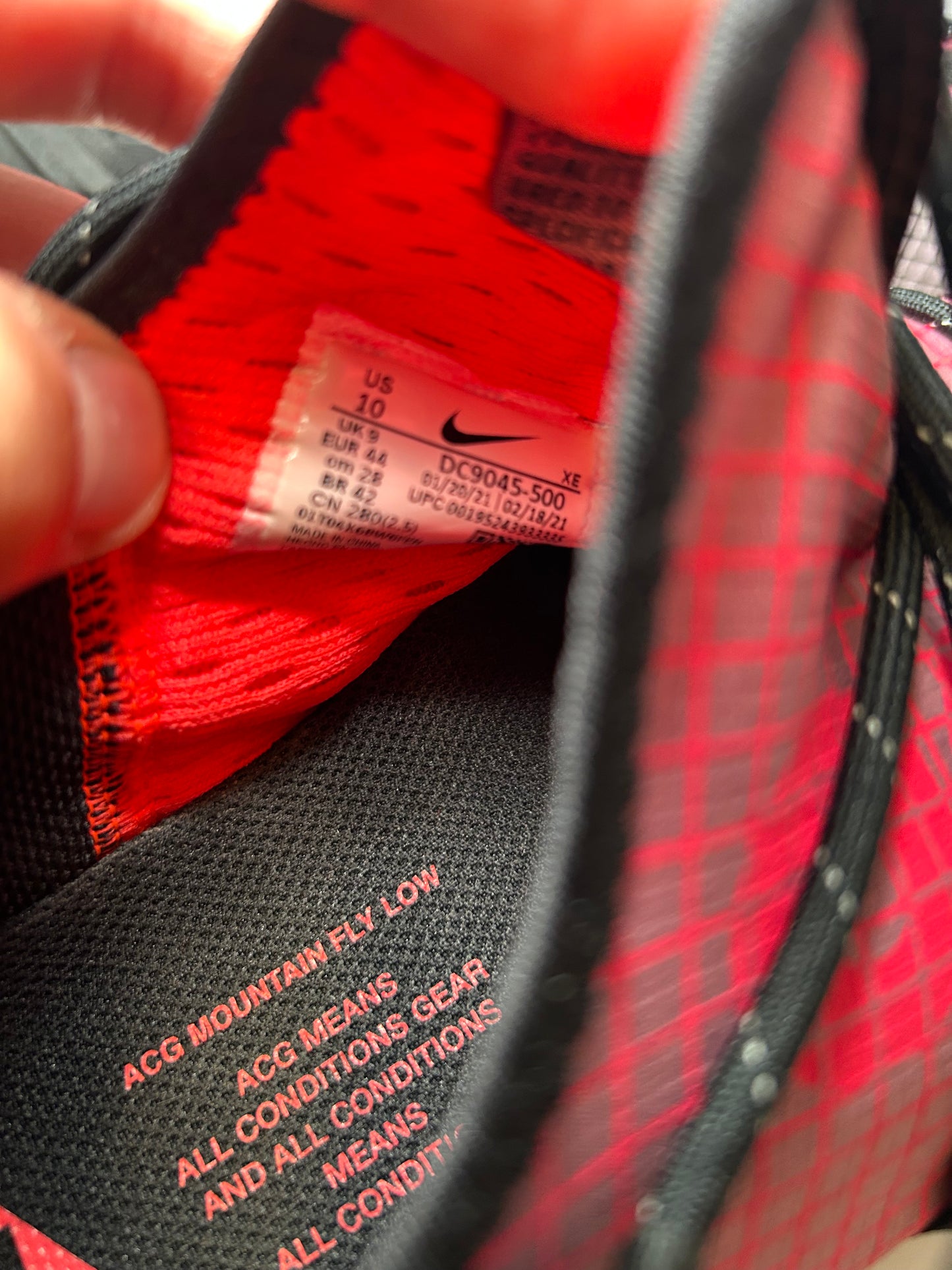 Nike ACG Mountain Fly Low Flash Crimson (Pre-Owned)
