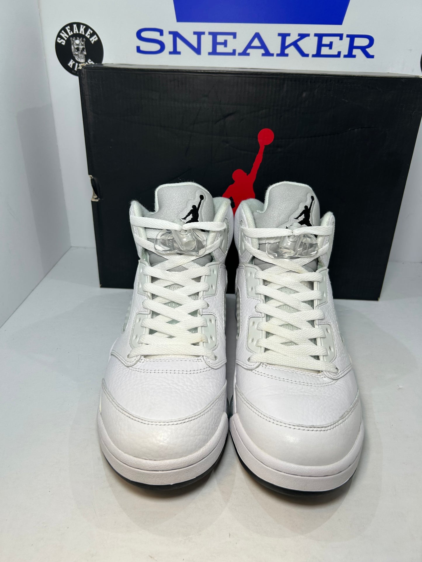 Air Jordan 5 Retro White Metallic (Pre-Owned)