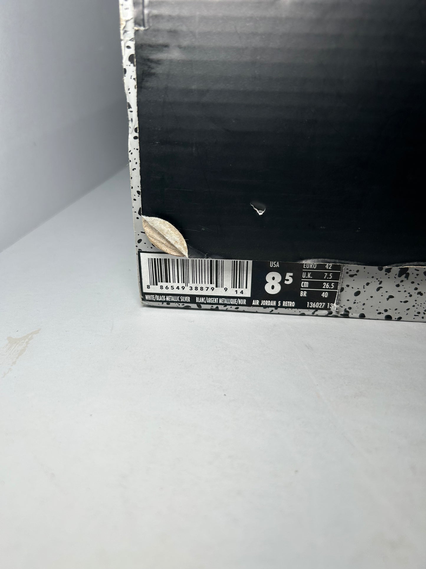 Air Jordan 5 Retro White Metallic (Pre-Owned)