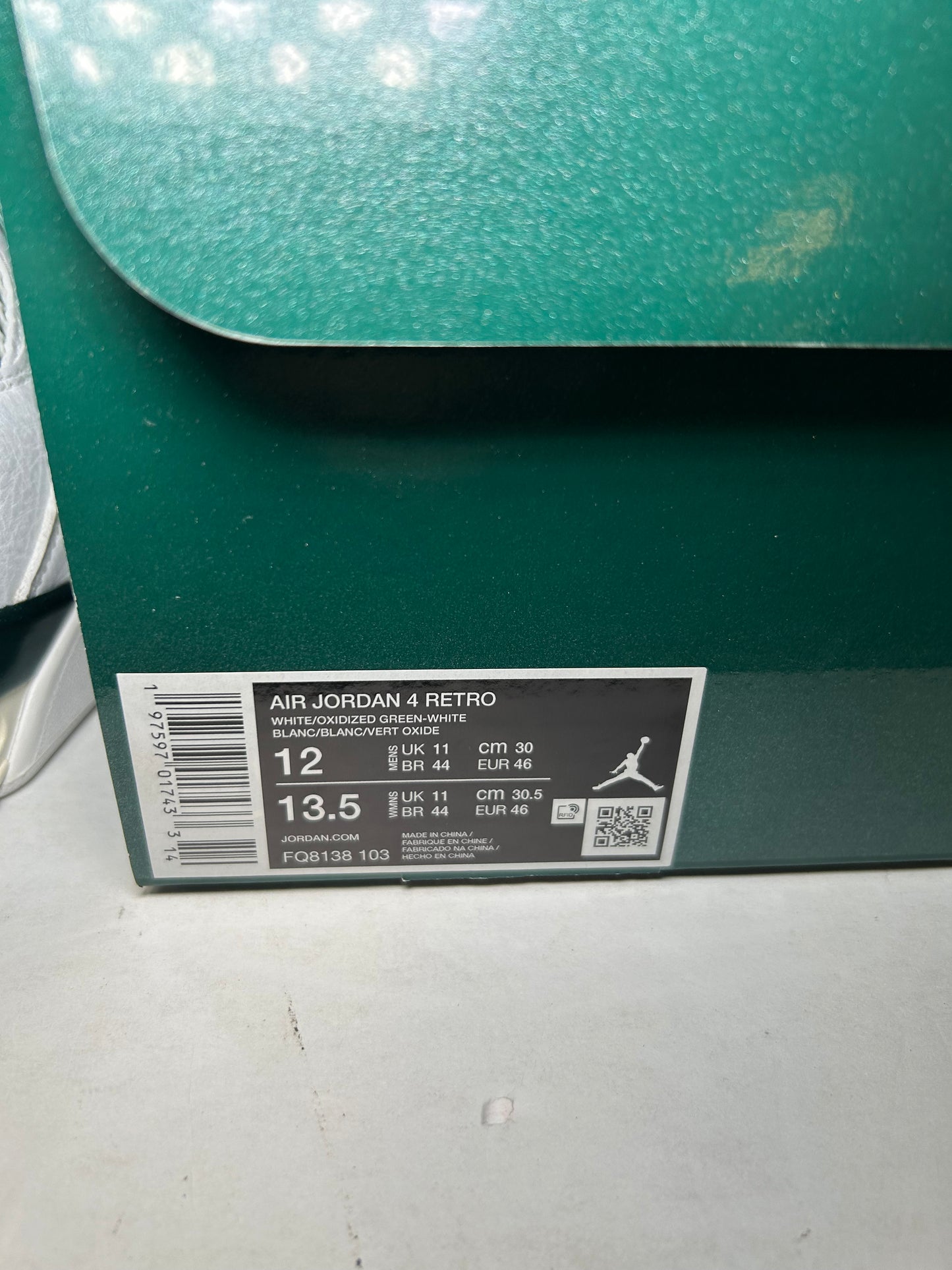 Air Jordan 4 Retro Oxidized Green (Pre-Owned)