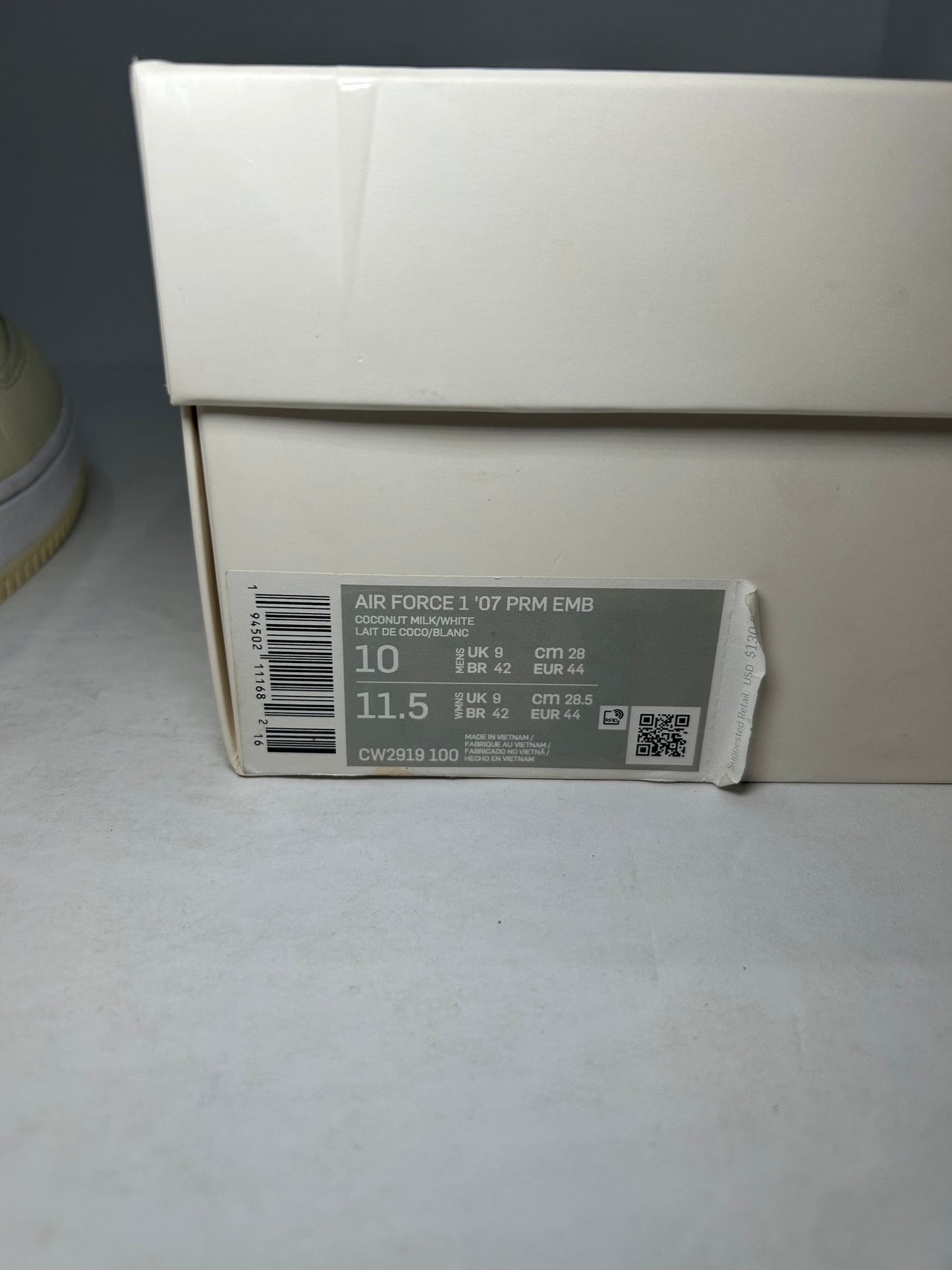 Nike Air Force 1 '07 Premium Popcorn (Pre-Owned)