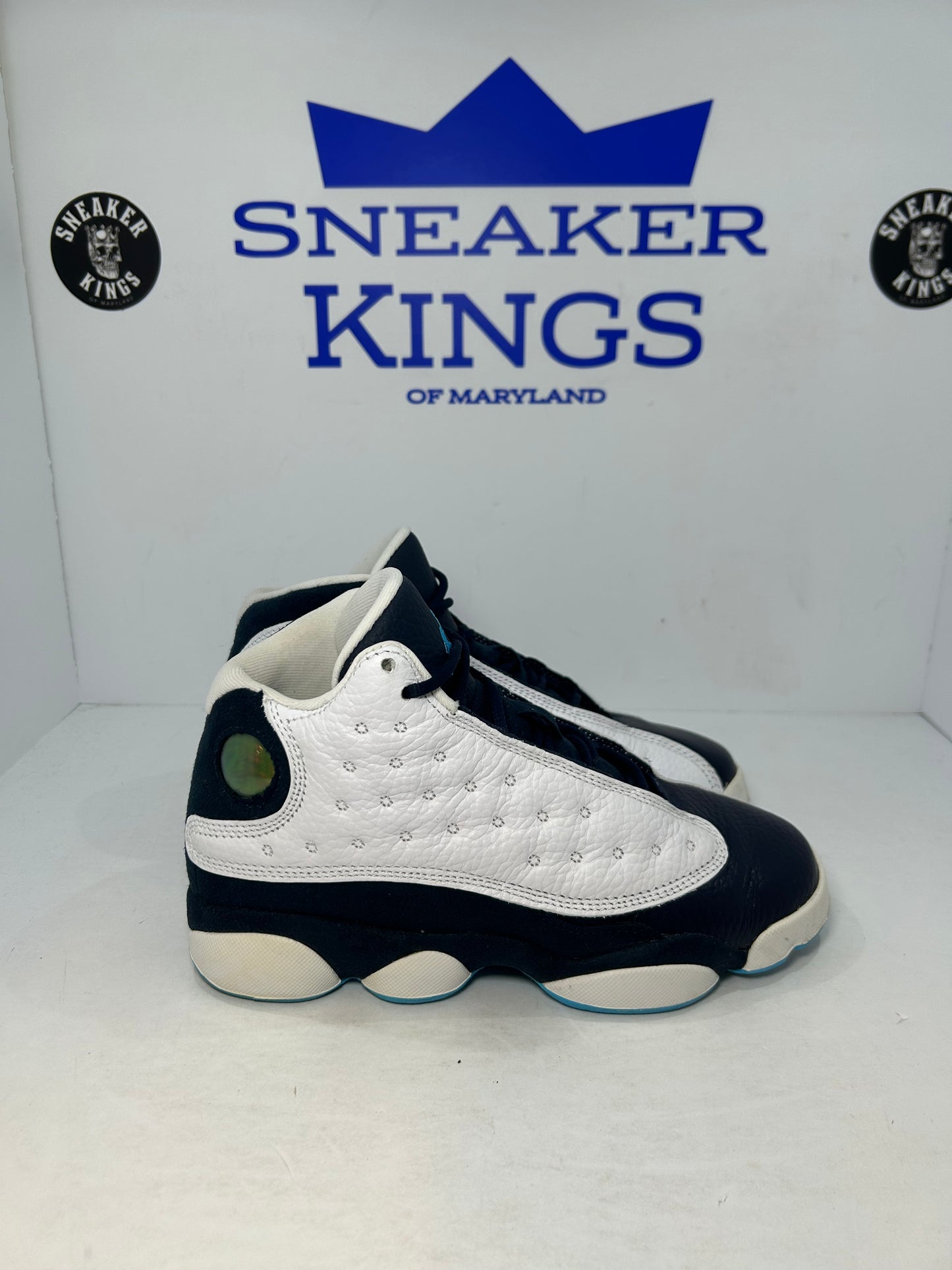 Air Jordan 13 Retro Obsidian Powder Blue (GS) (Pre-Owned)