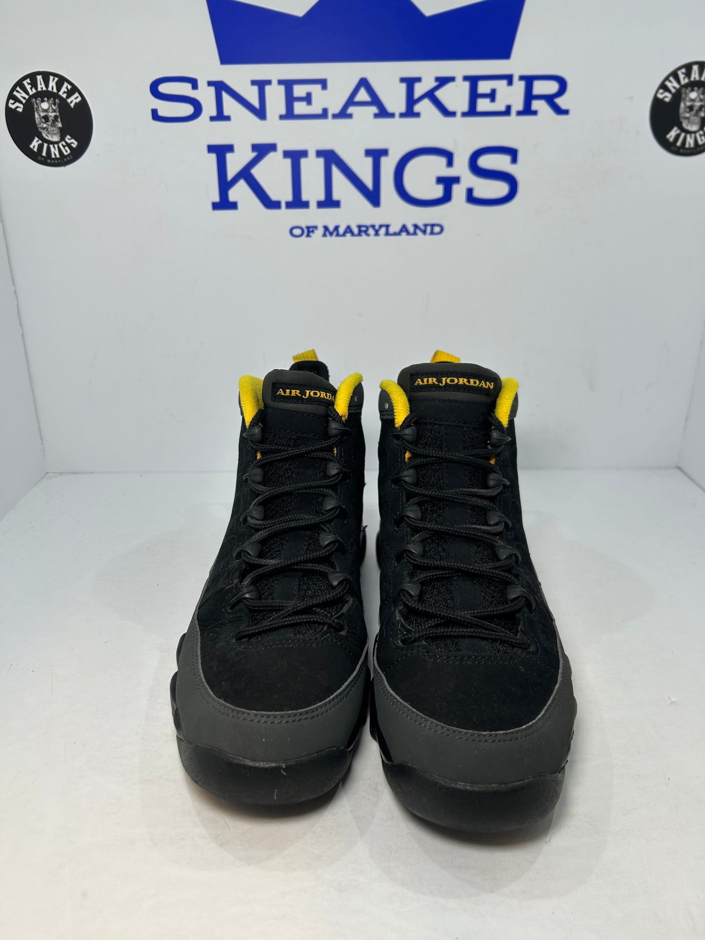 Air Jordan 9 Retro Dark Charcoal University Gold (GS) (Pre-Owned)