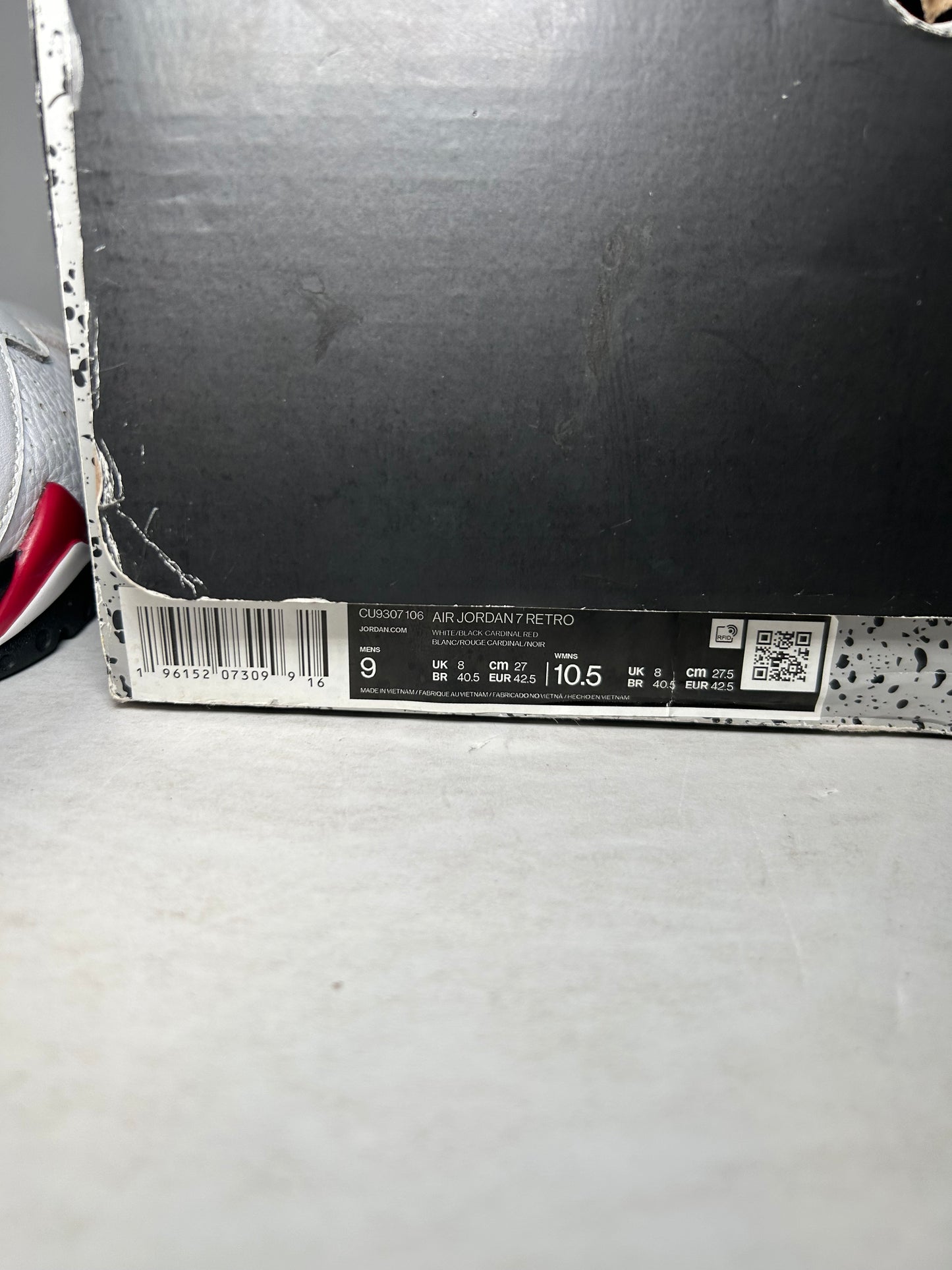 Air Jordan 7 Retro Cardinal 2022 (Pre-Owned)