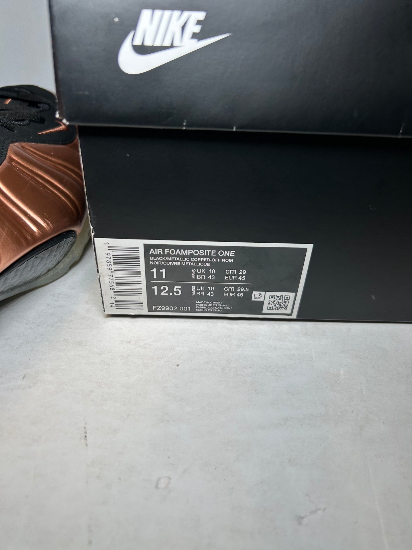 Nike Air Foamposite One 2024 Copper (Pre-Owned)