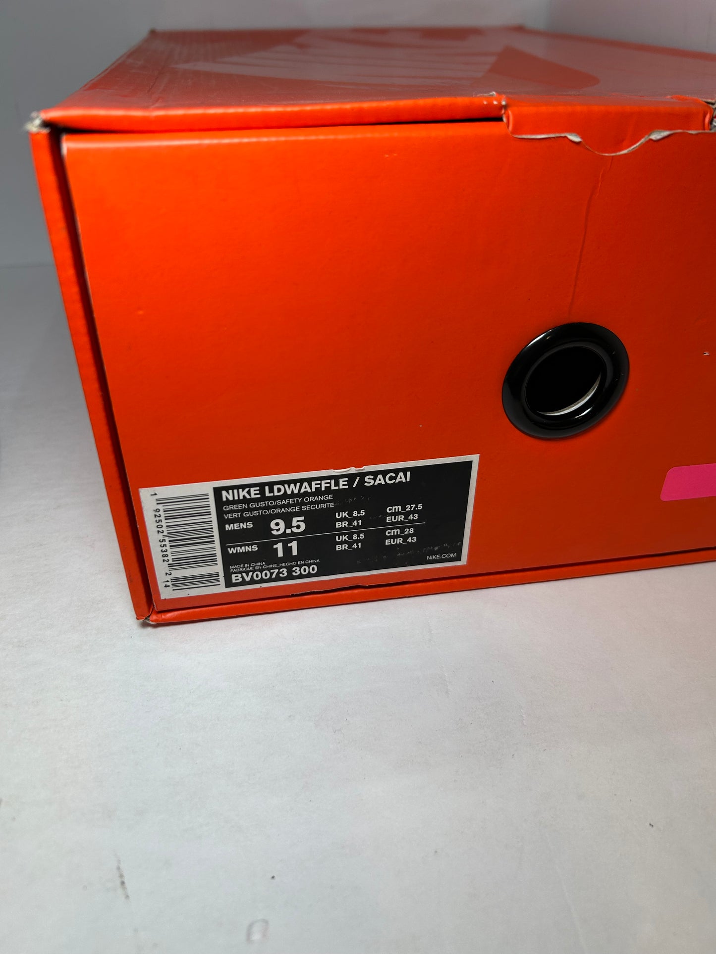 Nike Sacai LDWaffle Green Gusto (Pre-Owned)