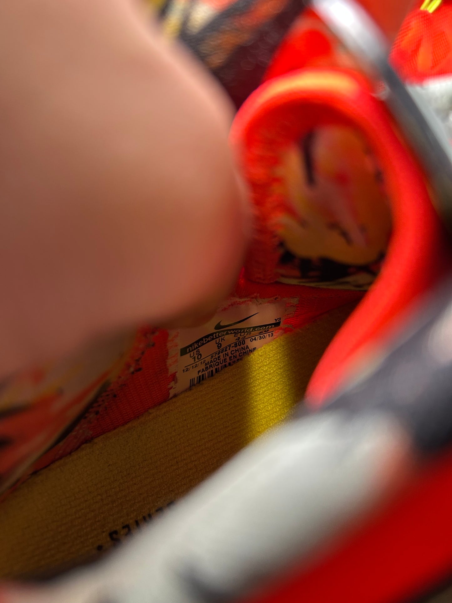 Nike LeBron 10 Elite Total Crimson (Pre-Owned)