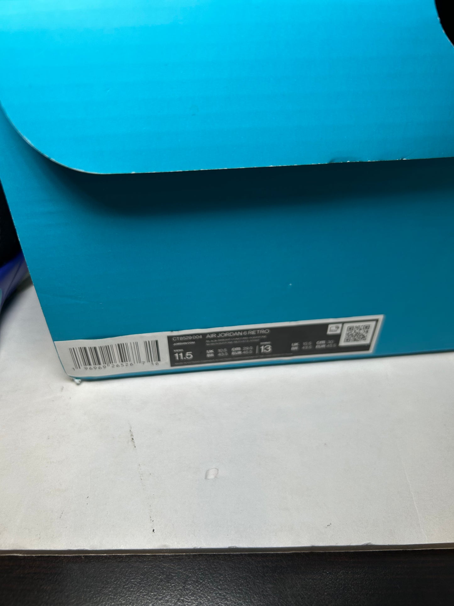 Air Jordan 6 Retro Aqua (Pre-Owned)