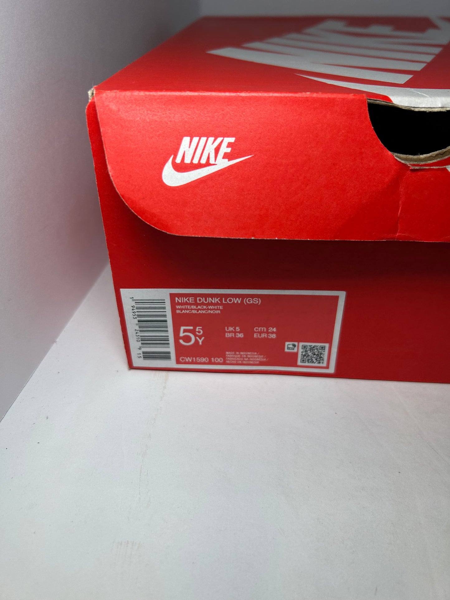 Nike Dunk Low GS Panda (Pre-Owned)