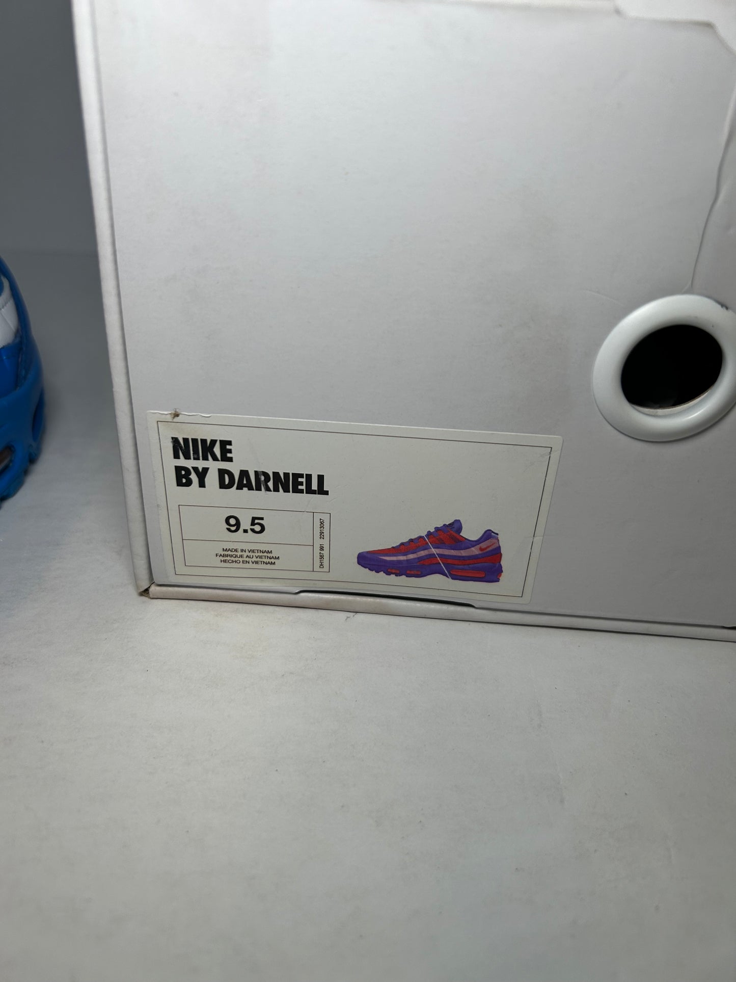 Nike Air Max 95 By You New York Knicks Blue Orange (Pre-Owned)