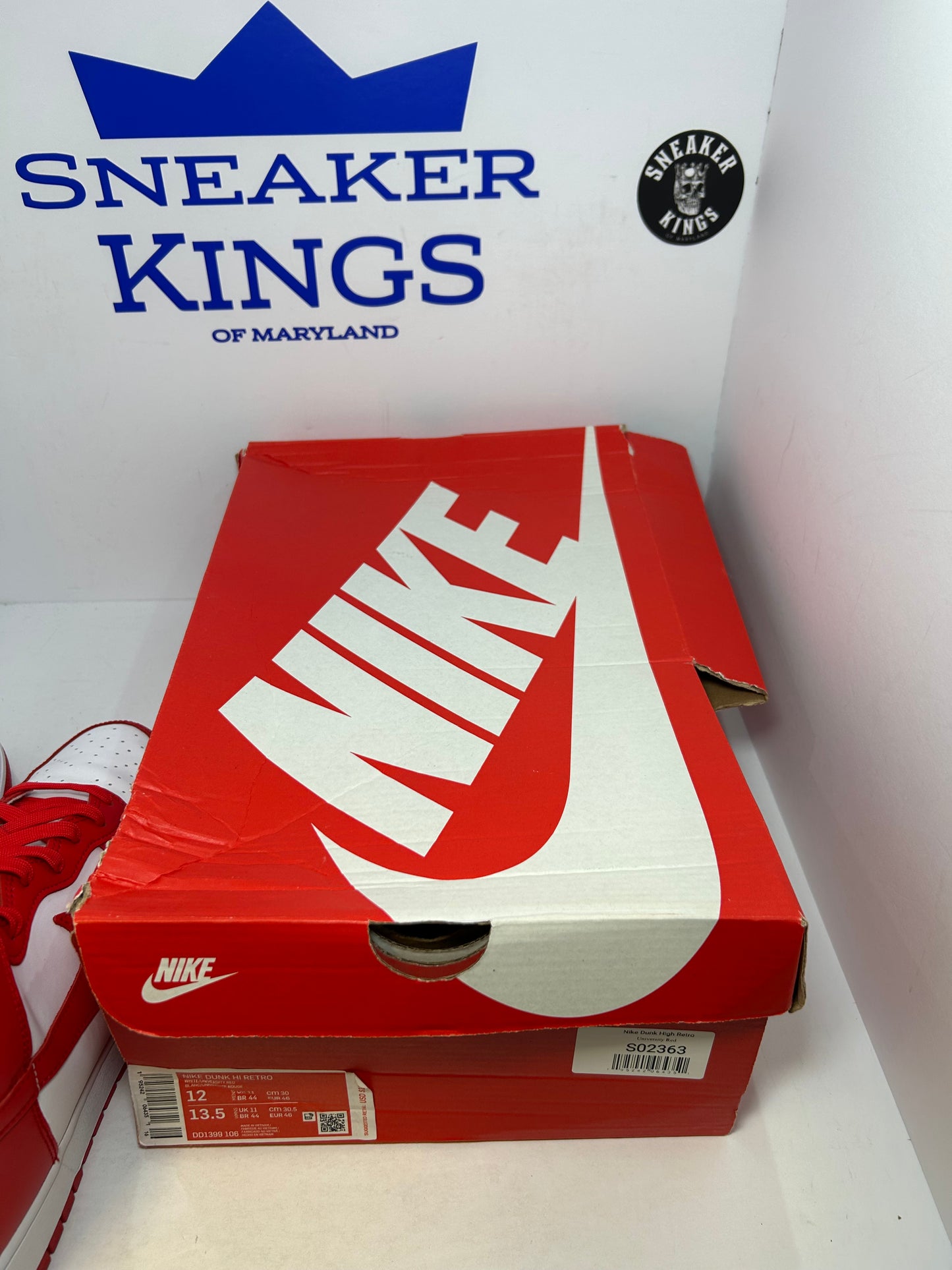 Nike Dunk High University Red (Pre-Owned)