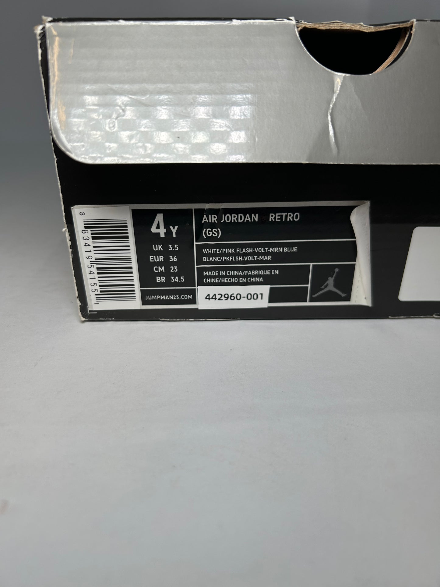 Air Jordan 7 Retro GS Mineral Blue Bright Violet (Pre-Owned)
