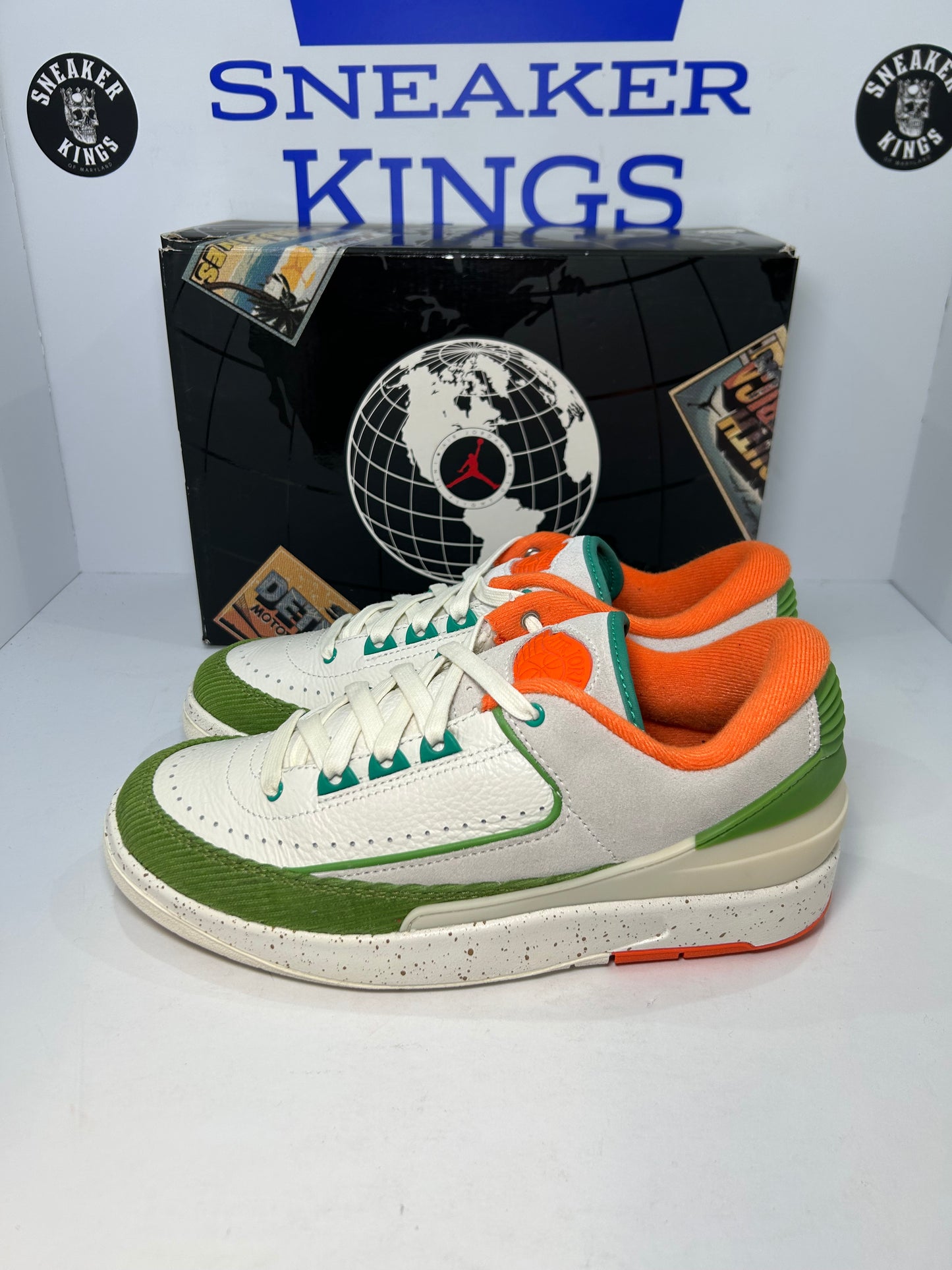 Air Jordan 2 Retro Low x TITAN Ivory (W) (Pre-Owned)