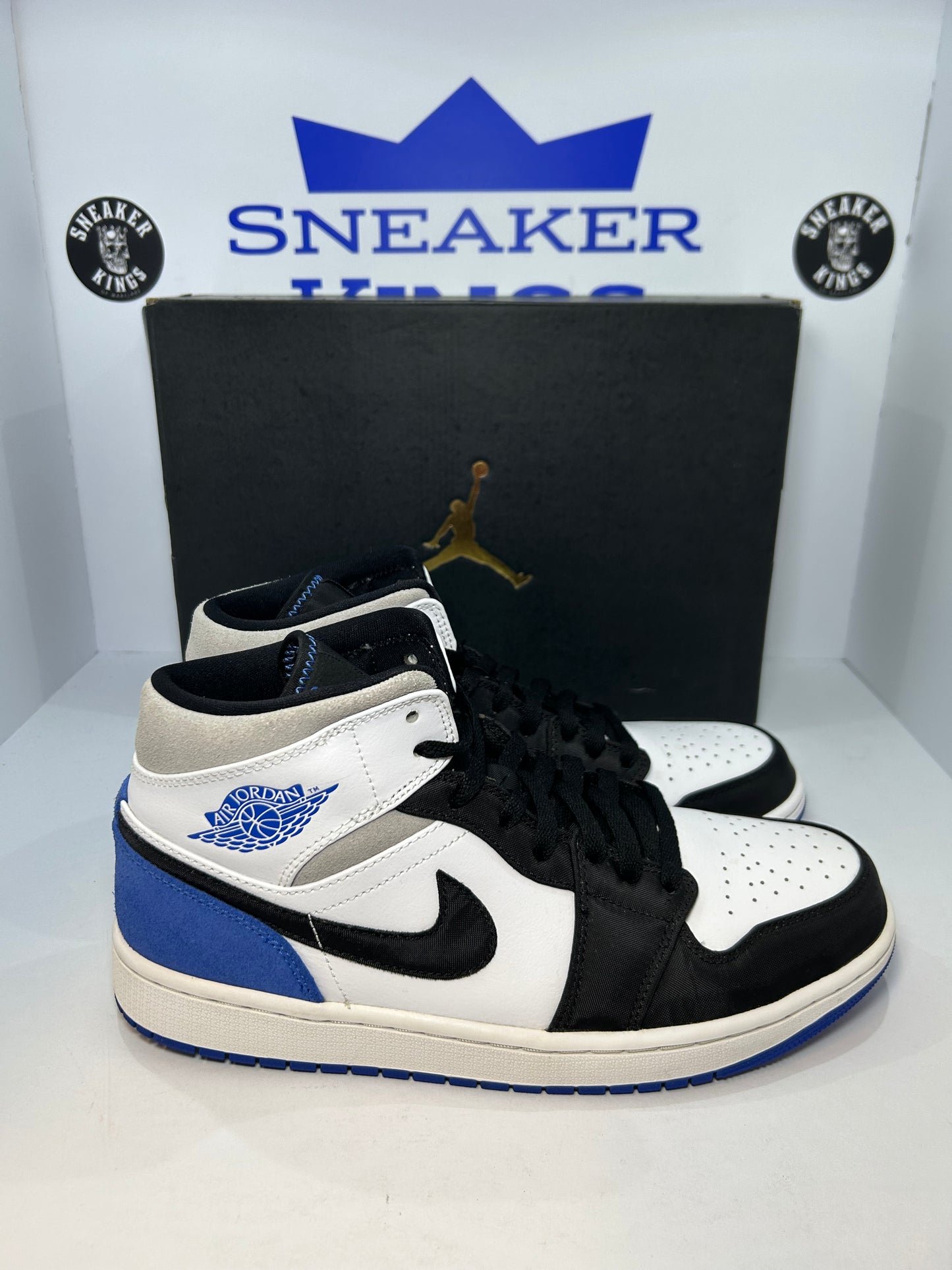 Air Jordan 1 Mid SE Royal Black Toe (Pre-Owned)