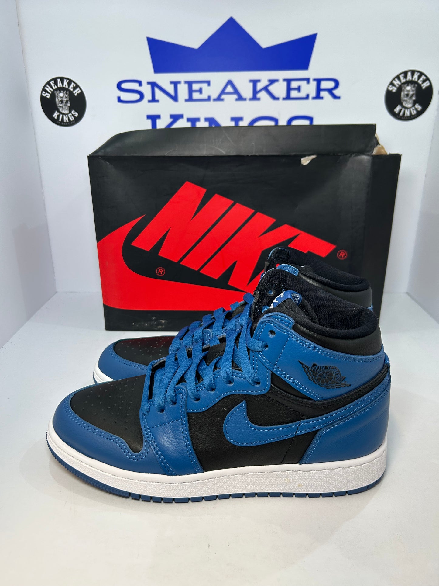 Air Jordan 1 Retro High OG GS Dark Marina Blue (Pre-Owned)