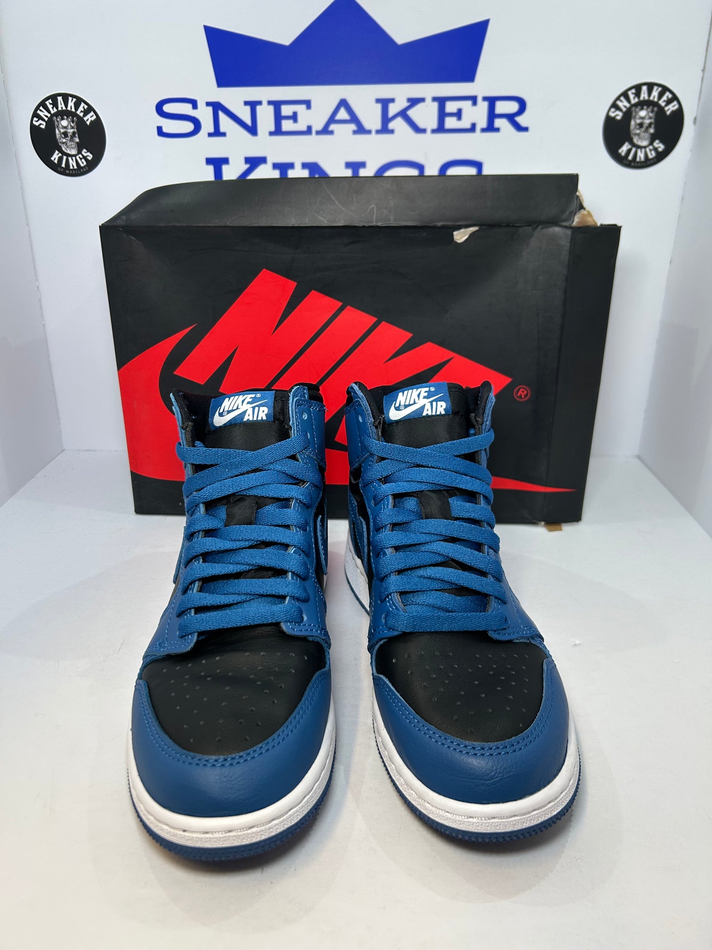 Air Jordan 1 Retro High OG GS Dark Marina Blue (Pre-Owned)