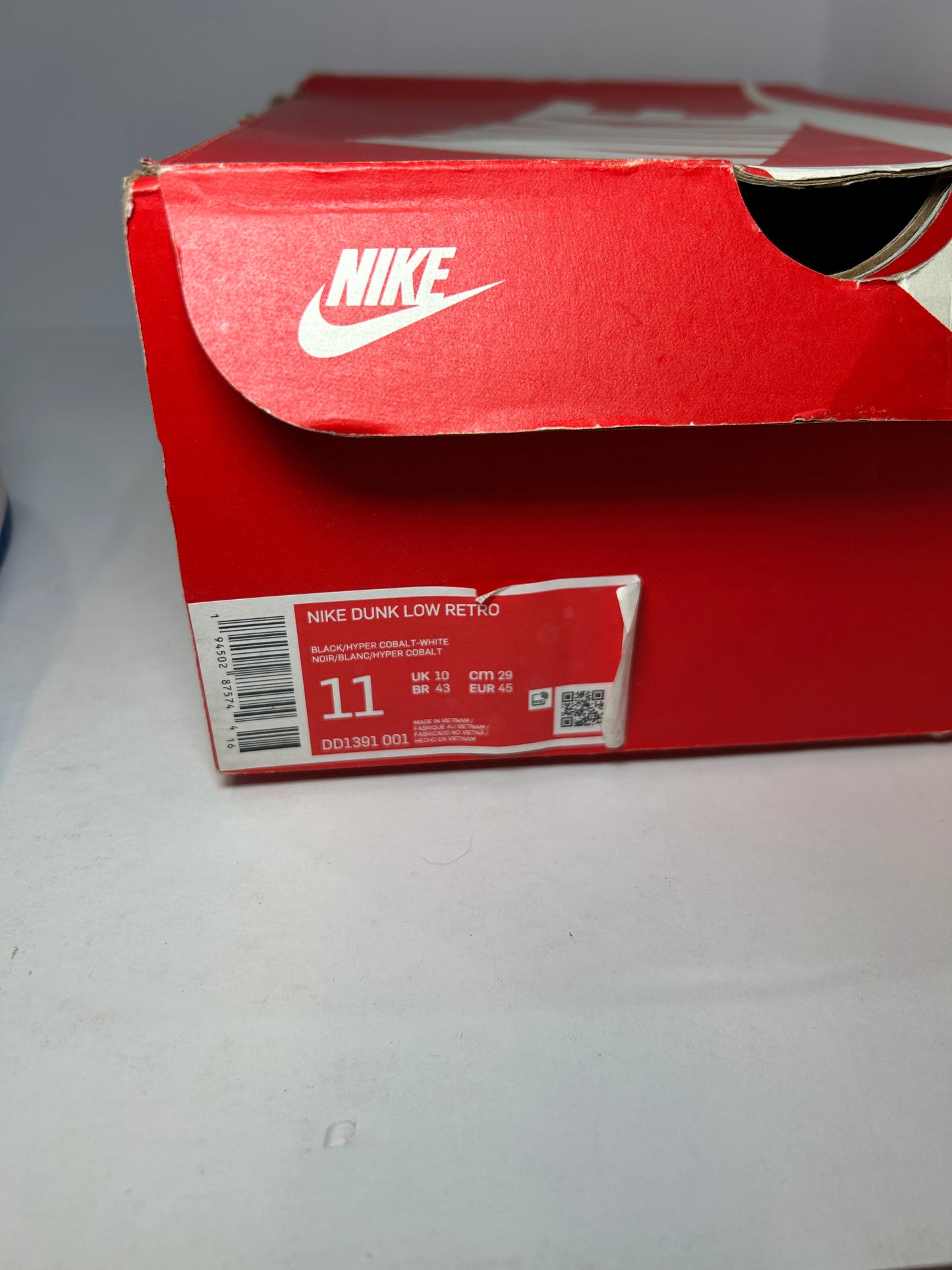 Nike Dunk Low Retro Hyper Cobalt (Pre-Owned)