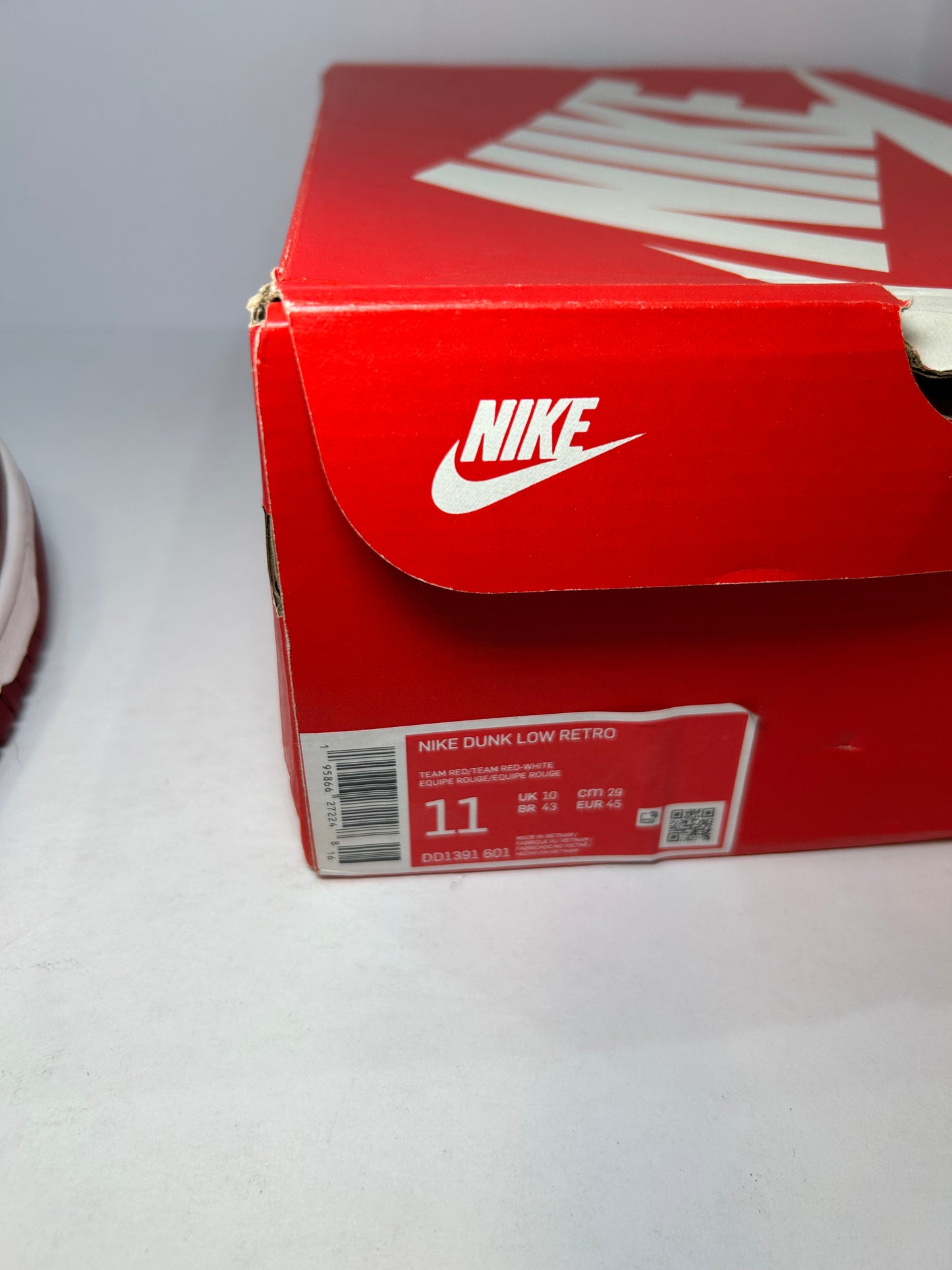 Nike Dunk Low Retro Team Red (Pre-Owned)