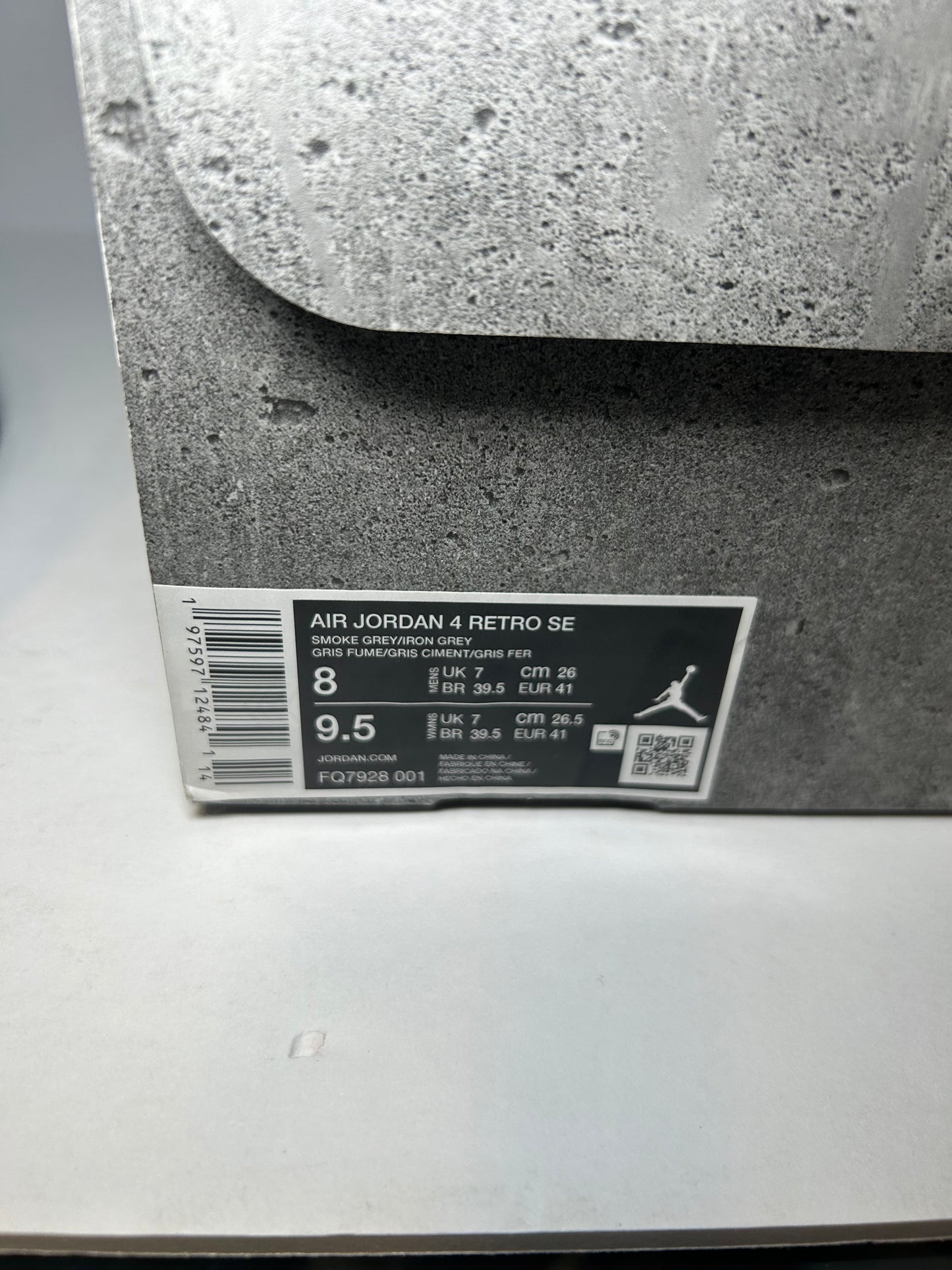 Air Jordan 4 Retro SE Wet Cement (Pre-Owned)