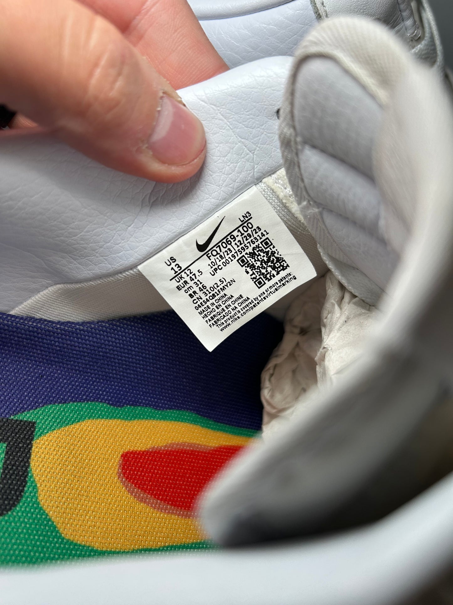 Nike Air Force 1 Low Cactus Plant Flea Market CPFM White (Pre-Owned)