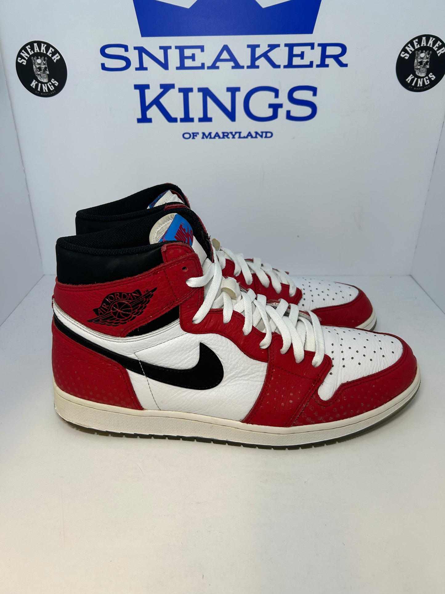 Air Jordan 1 Retro High OG Spider-Man Origin Story (Pre-Owned)