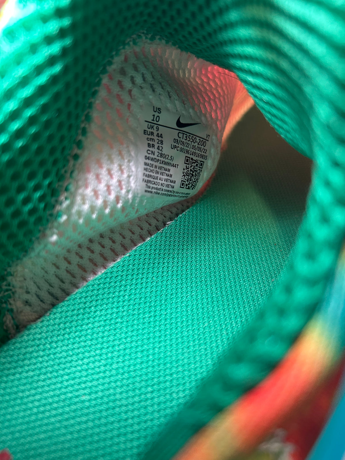 Nike Air Presto Tie-Dye Bright Spruce (Pre-Owned)