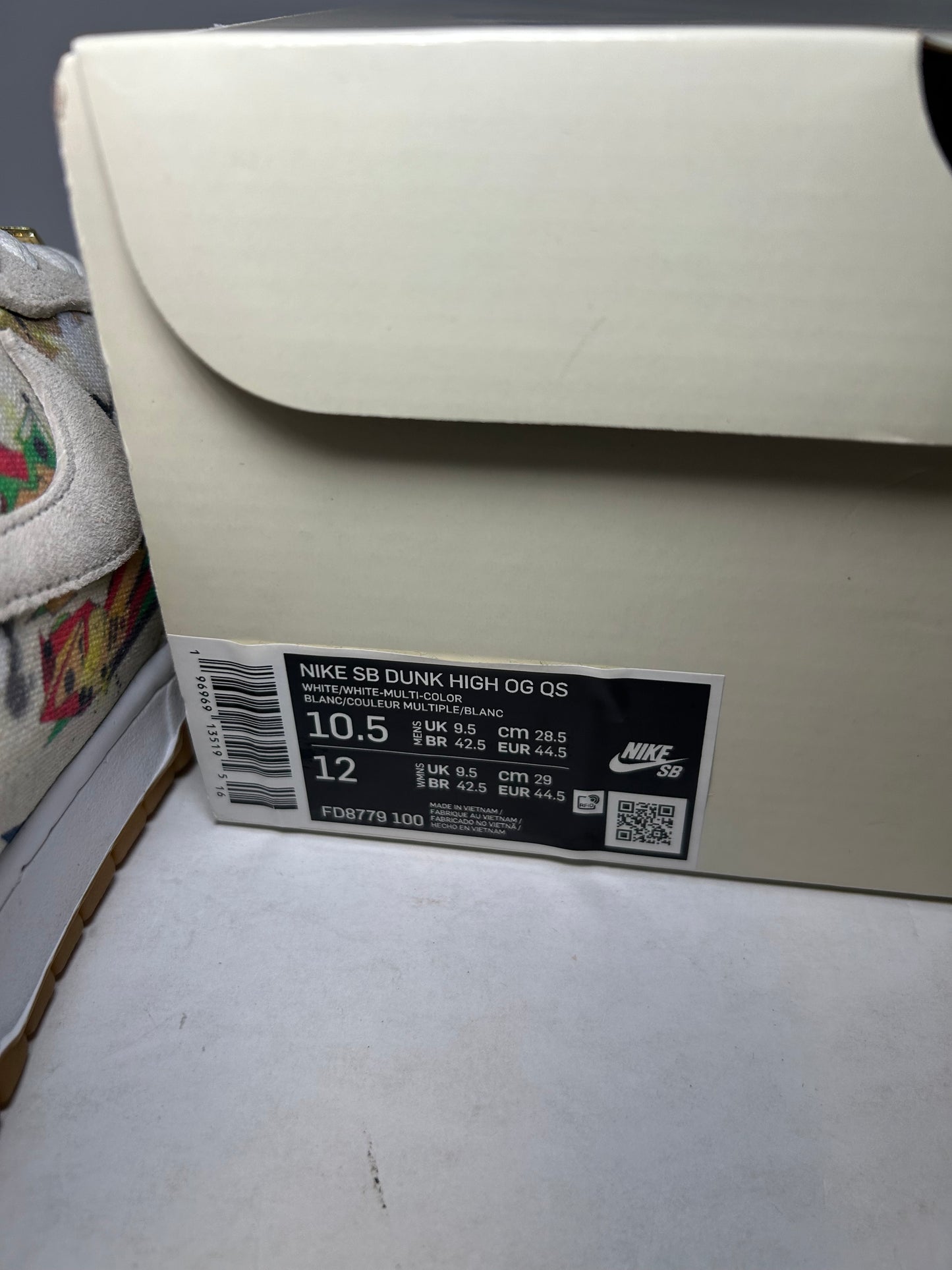 Nike SB Dunk High Supreme Rammellzee (Pre-Owned)