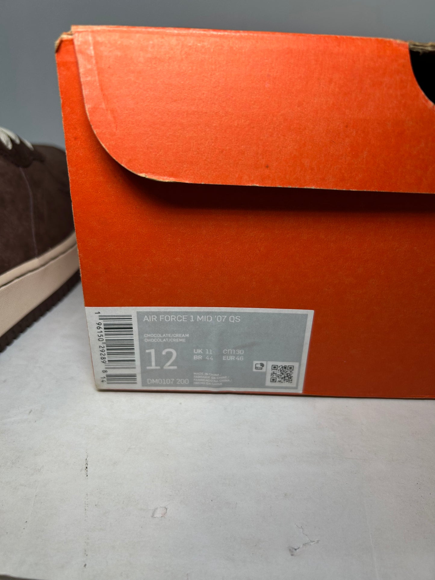 Nike Air Force 1 Mid '07 Chocolate (Pre-Owned)