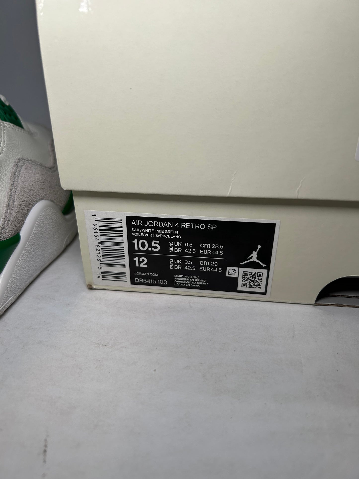 Air Jordan 4 Retro SP x Nike SB Pine Green (Pre-Owned)