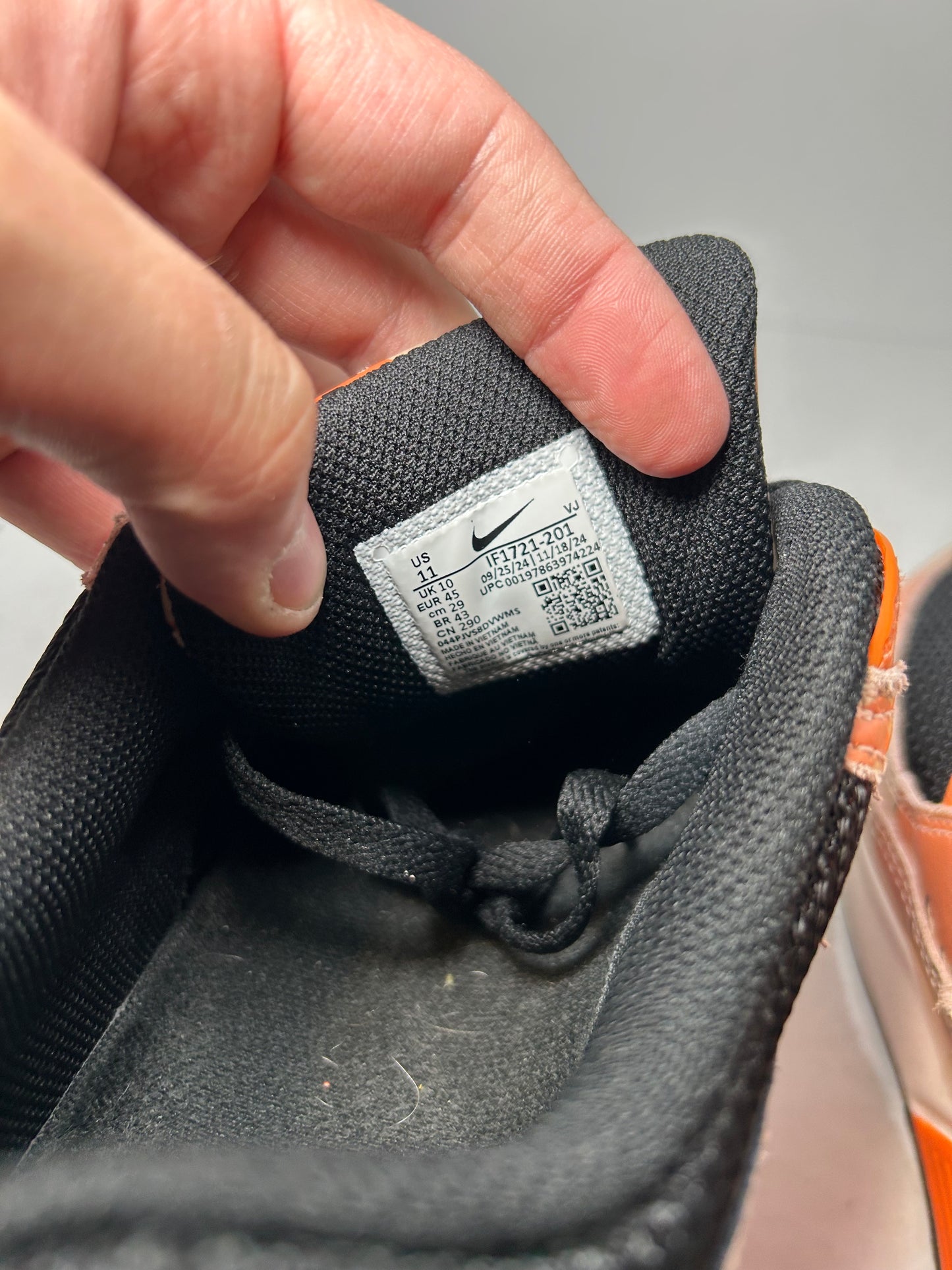 Nike Air Max 90 Premium Camo Pack Bio Beige Safety Orange (Pre-Owned)