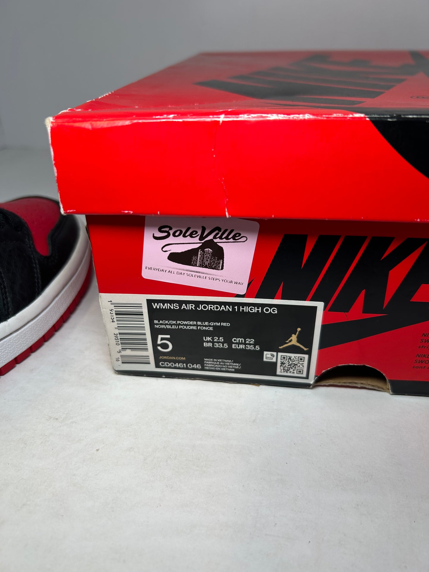 Air Jordan 1 Retro High OG UNC To Chicago (Pre-Owned)