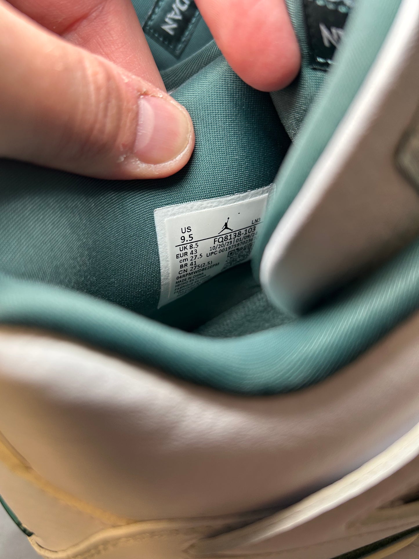 Air Jordan 4 Retro Oxidized Green (Pre-Owned)