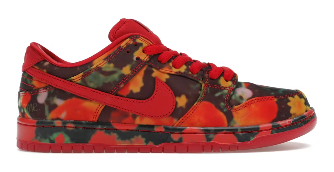Nike SB Dunk Low QS Wizard of Oz Poppy Field