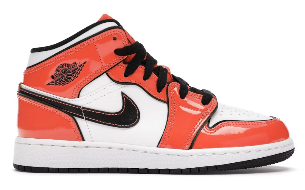 Air Jordan 1 Mid SE Turf Orange (GS)